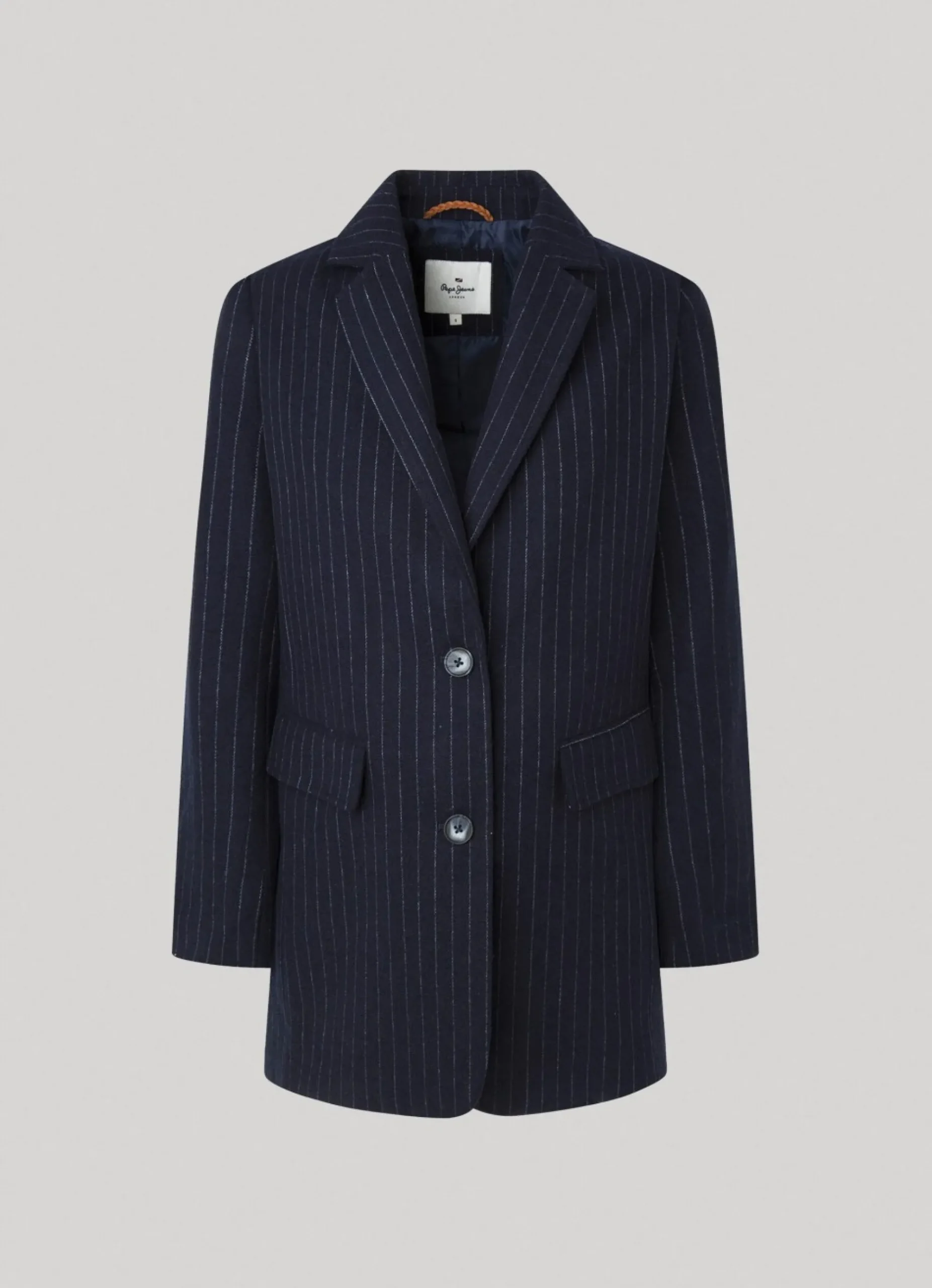 Mulher Pepe Jeans Casaco E Jaquetas>Blazer Comprido As Riscas