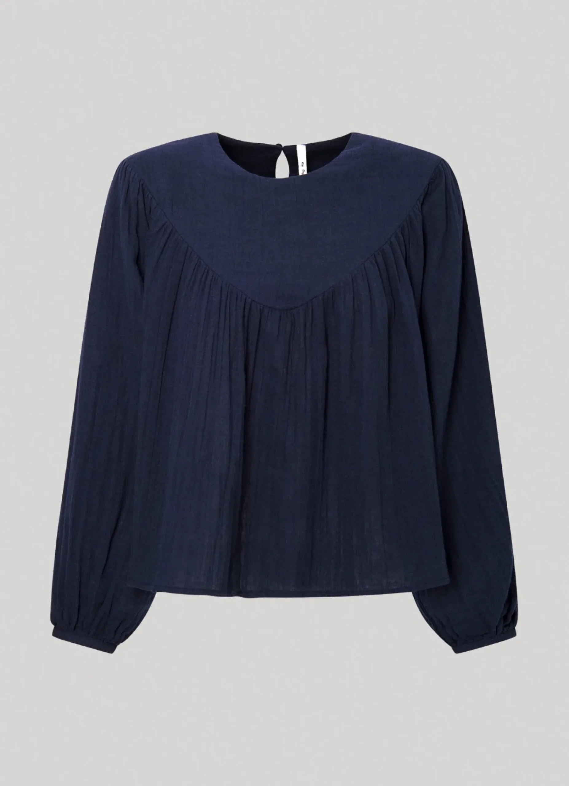 Mulher Pepe Jeans Camisas E Blusas>Blusa Algodao Waffle