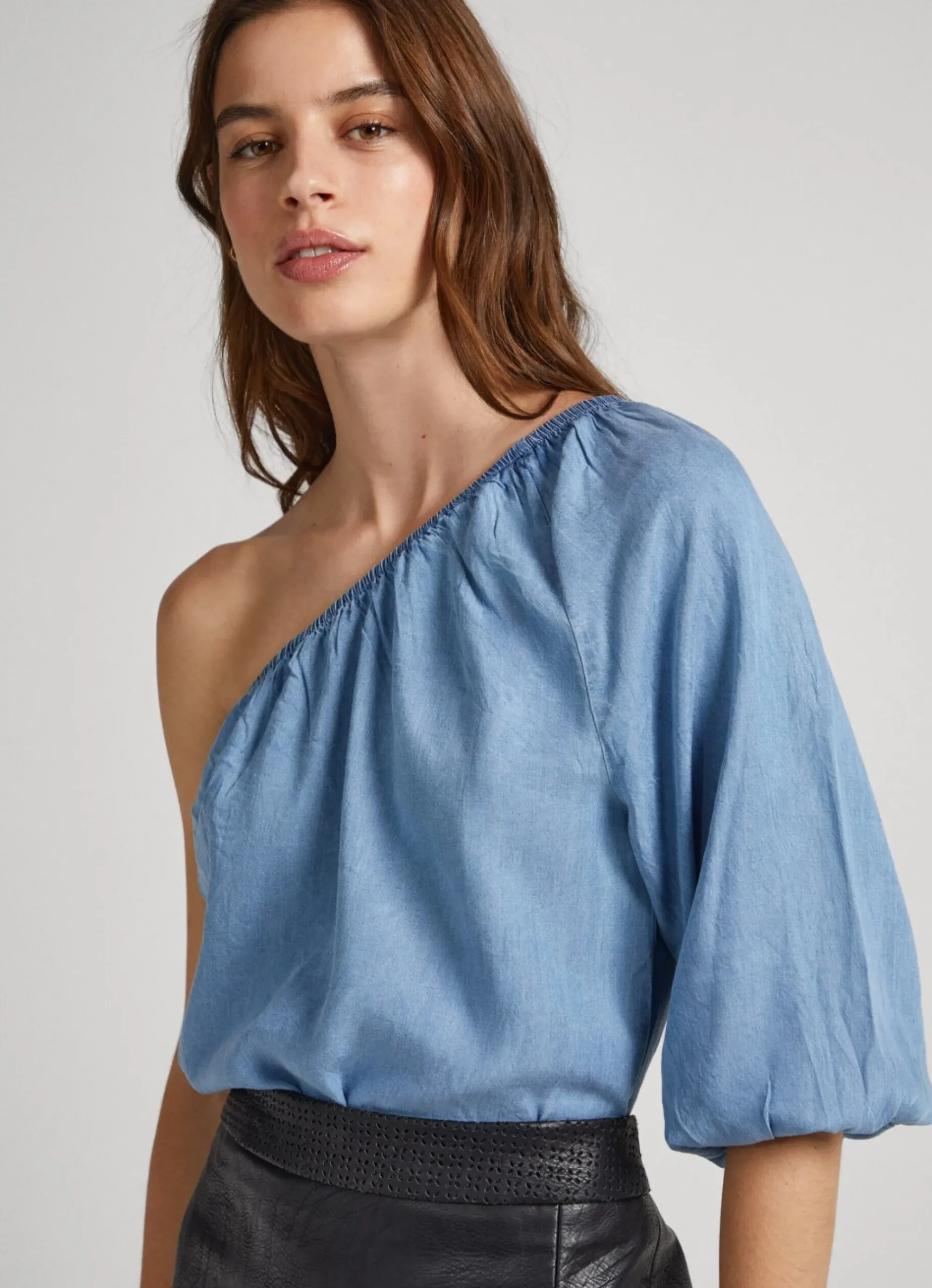Mulher Pepe Jeans Camisas E Blusas>Blusa Assimetrica