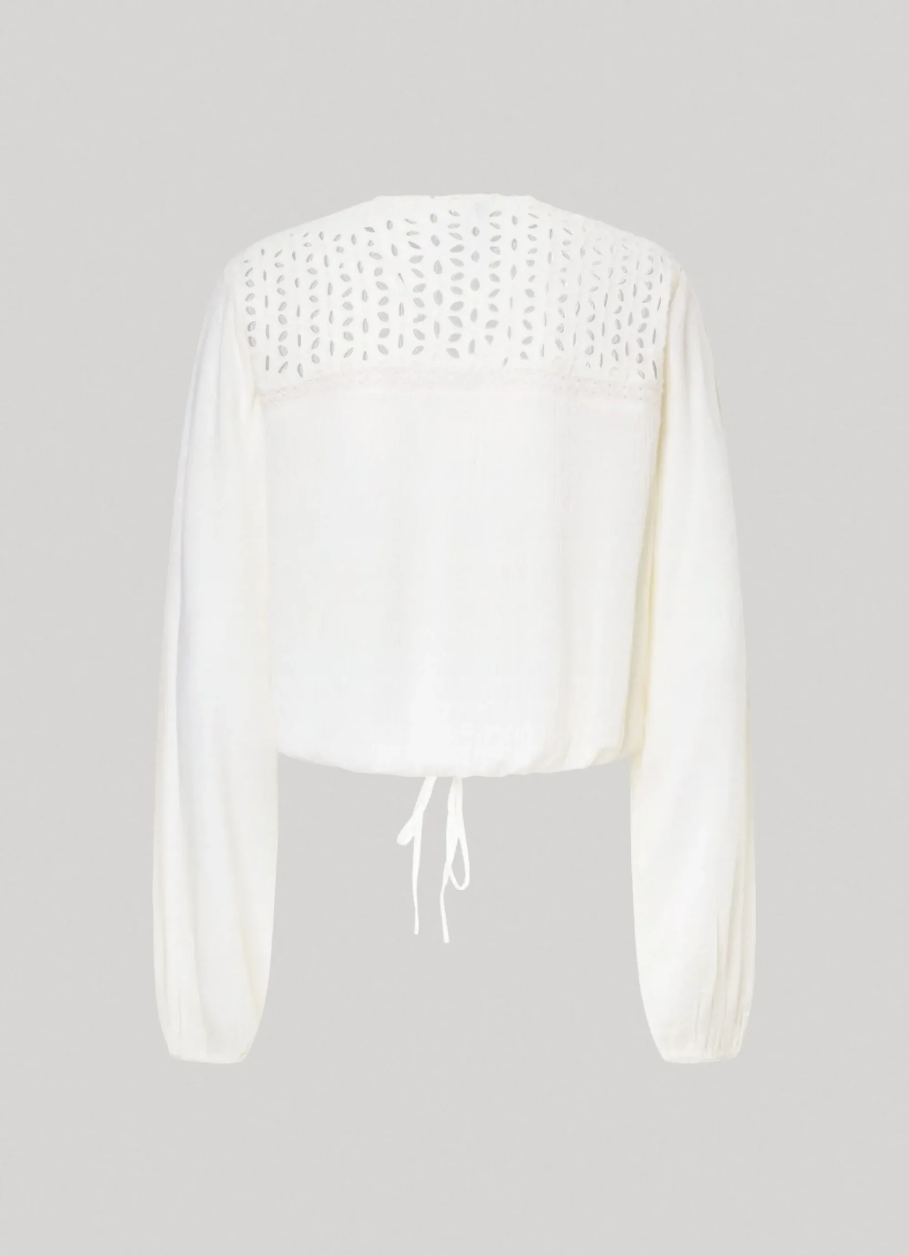 Mulher Pepe Jeans Camisas E Blusas>Blusa Com Detalhes Abertos