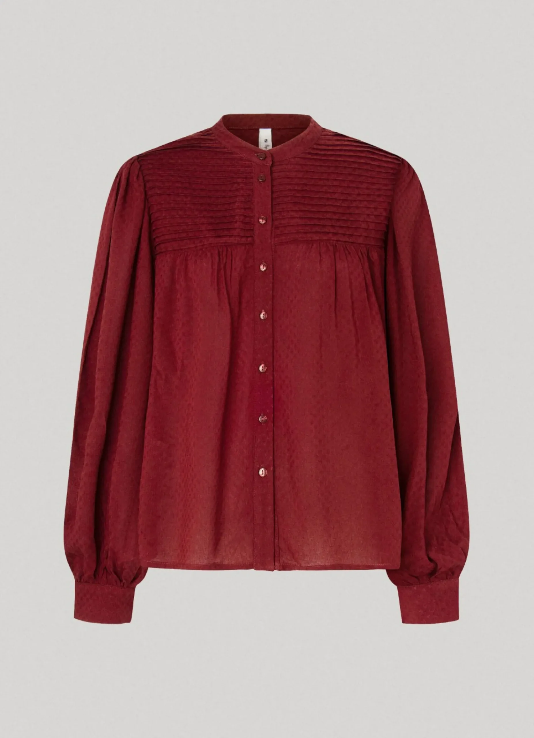 Mulher Pepe Jeans Camisas E Blusas>Blusa Com Detalhes Plissados
