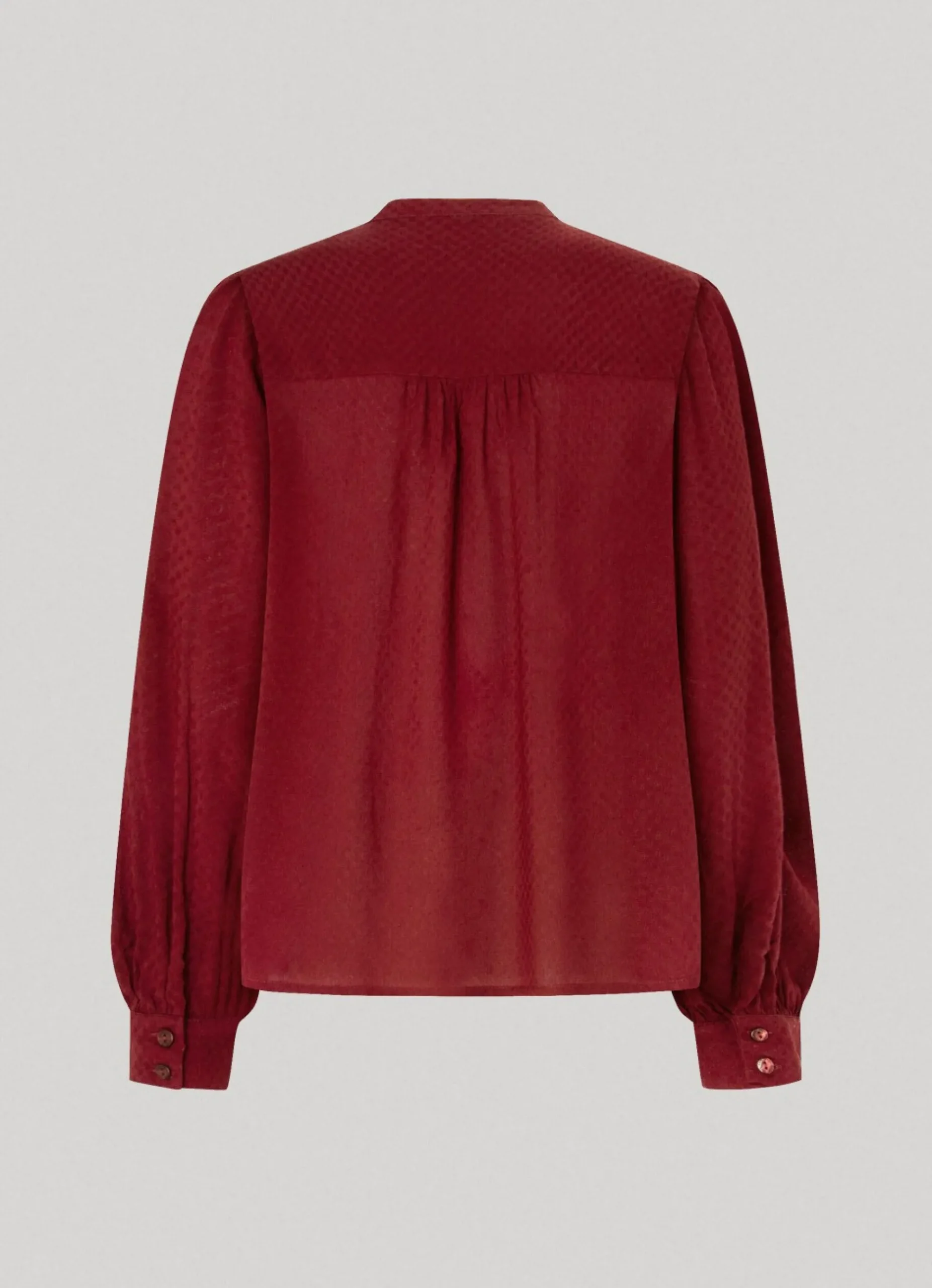 Mulher Pepe Jeans Camisas E Blusas>Blusa Com Detalhes Plissados