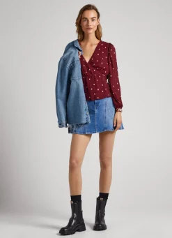 Mulher Pepe Jeans Camisas E Blusas><noscript><img width=