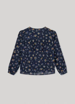 Rapariga Pepe Jeans Camisas E T-Shirts>Blusa Romantica Padrao Floral