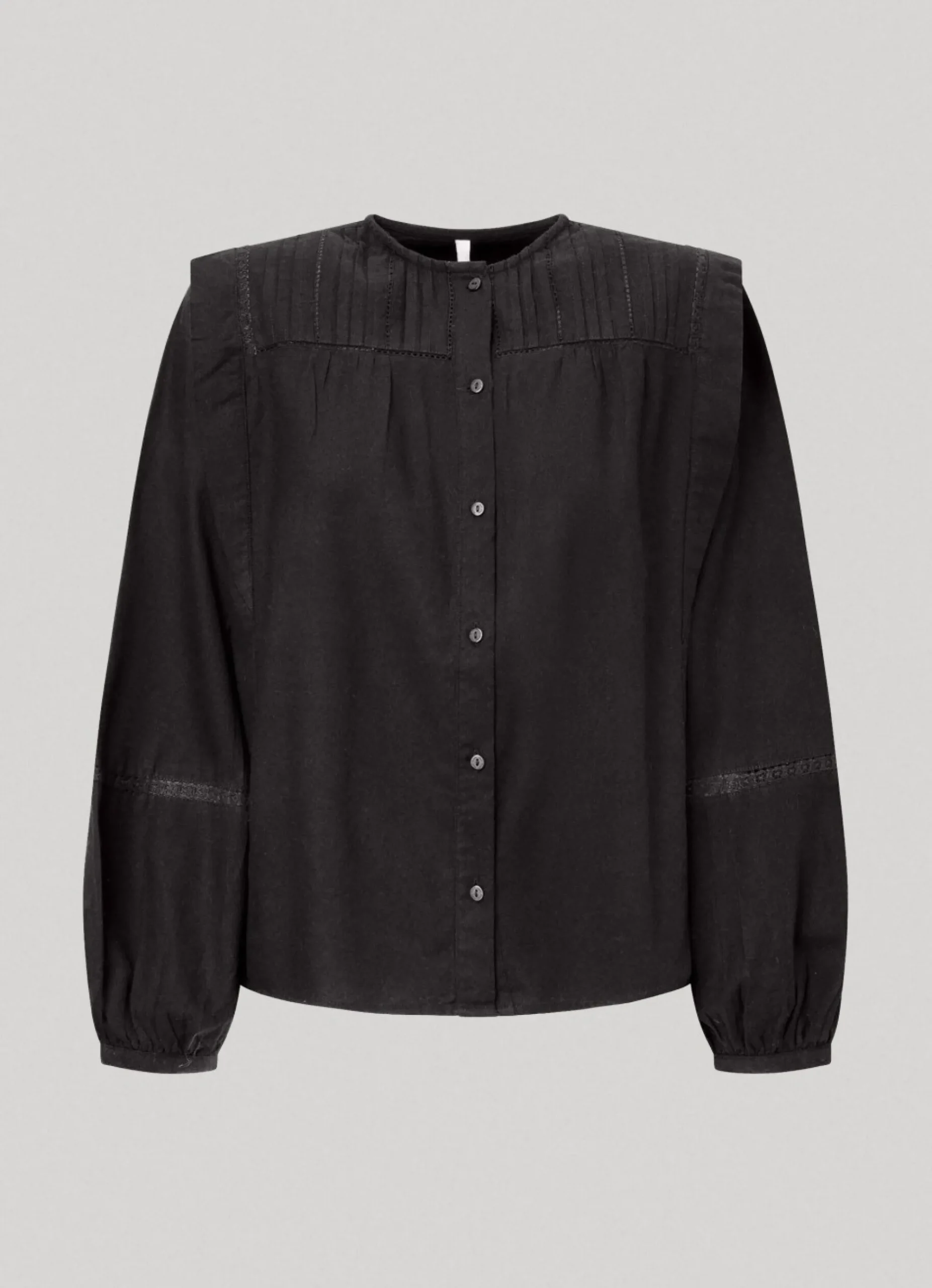 Mulher Pepe Jeans Camisas E Blusas>Blusa Sarja Algodao