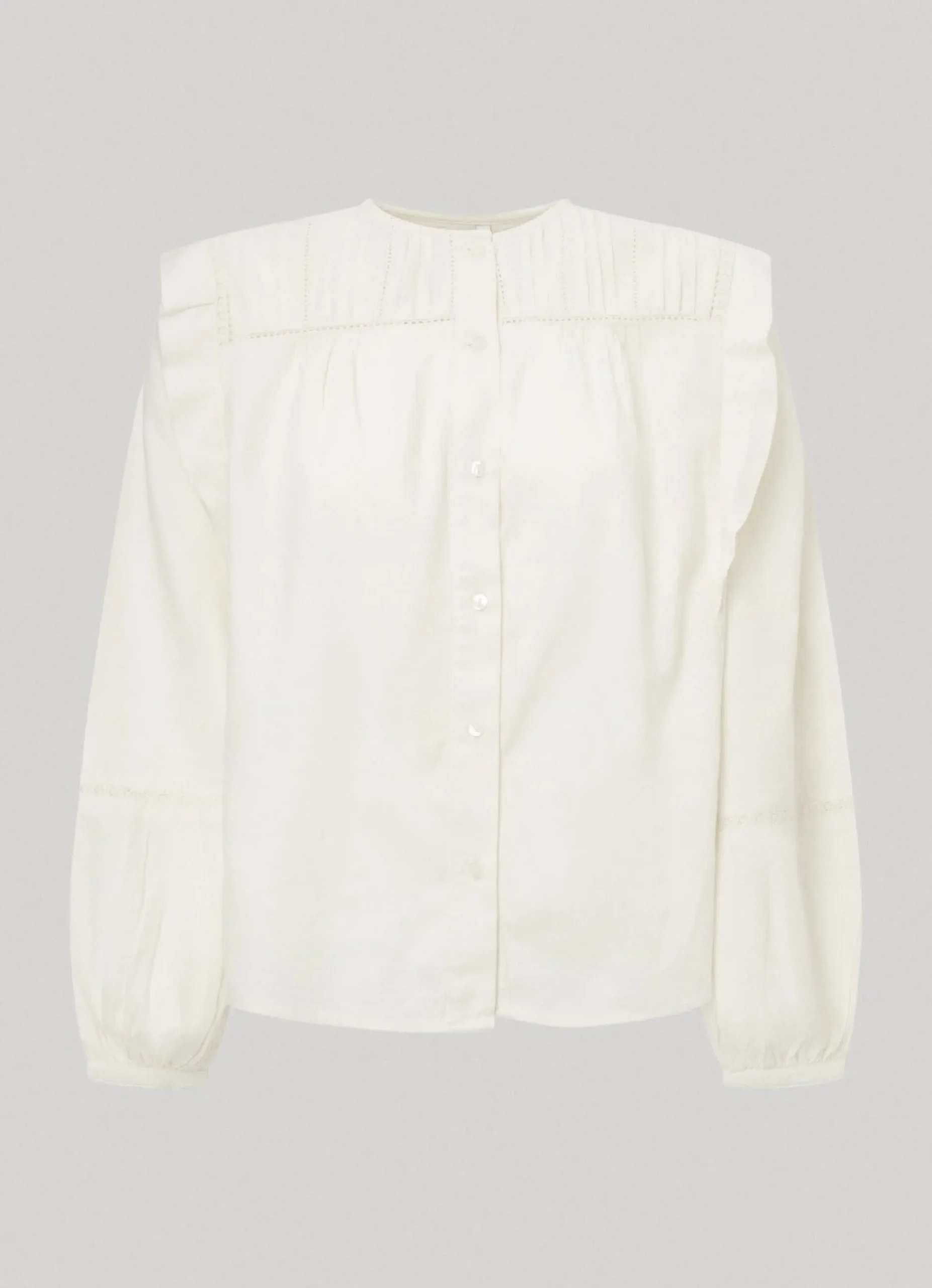 Mulher Pepe Jeans Camisas E Blusas>Blusa Sarja Algodao