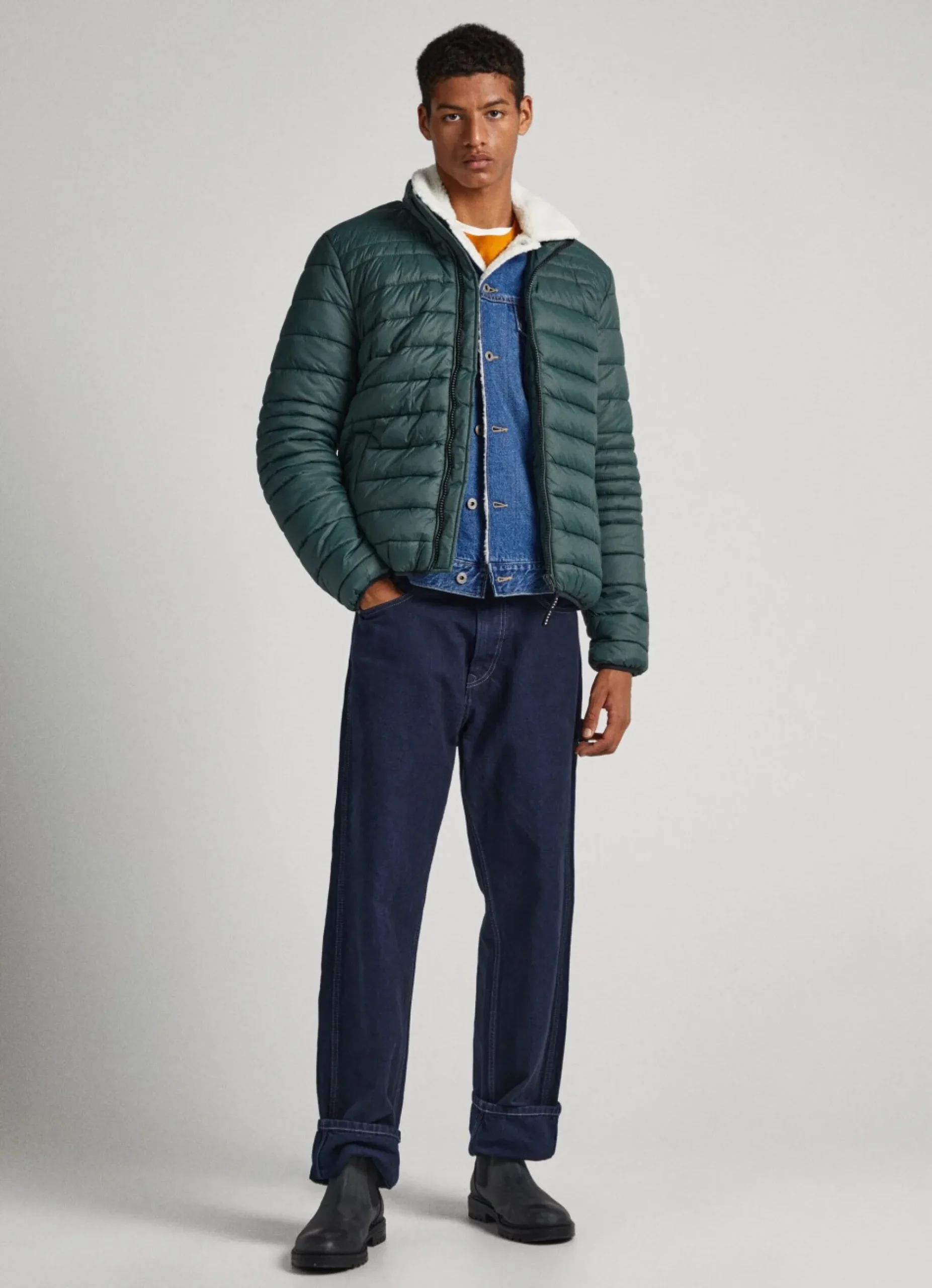 Homem Pepe Jeans Casaco E Jaquetas>Blusao Acolchoado