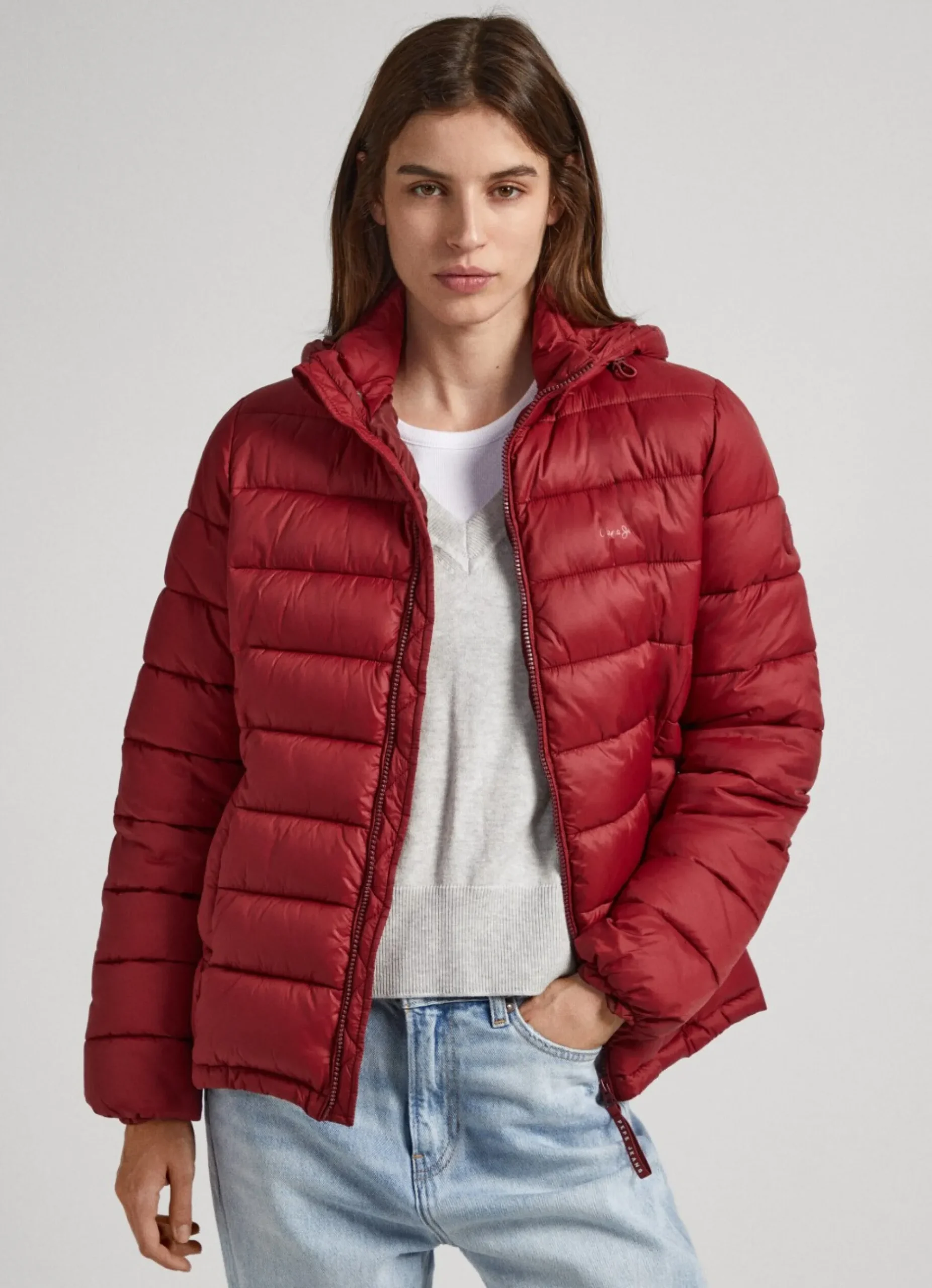 Mulher Pepe Jeans Casaco E Jaquetas>Blusao Acolchoado