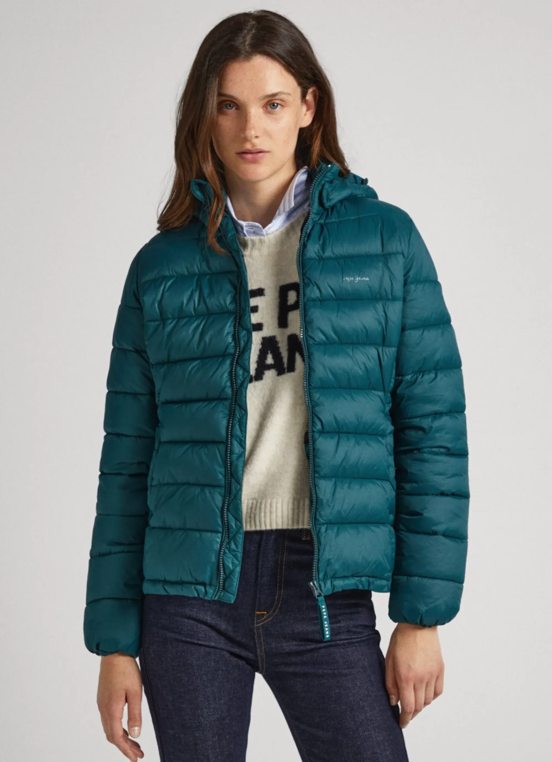 Mulher Pepe Jeans Casaco E Jaquetas>Blusao Acolchoado
