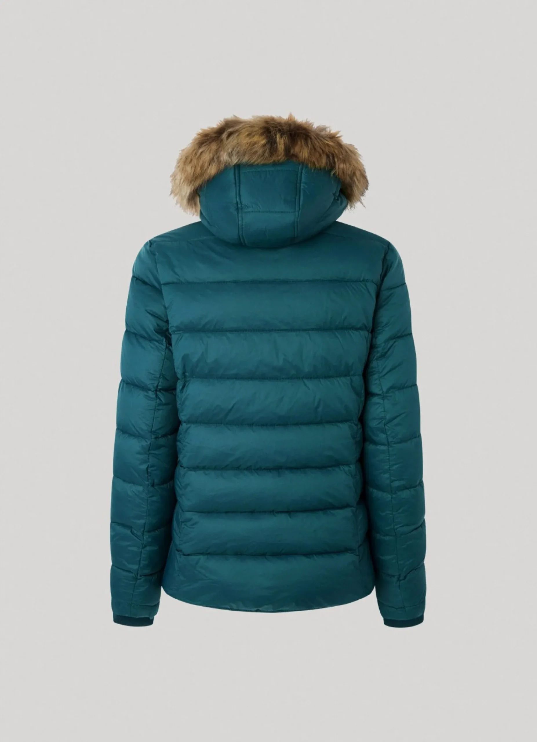 Mulher Pepe Jeans Casaco E Jaquetas>Blusao Detalhe De Pelo No Capuz