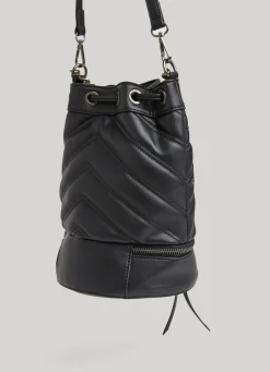 Mulher Pepe Jeans Bolsas E Mochilas>Bolsa Bucket Em Couro Sintetico