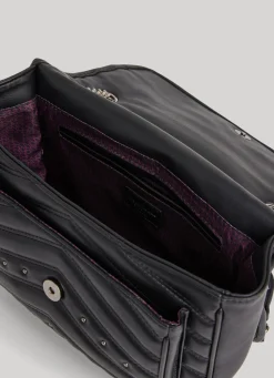 Mulher Pepe Jeans Bolsas E Mochilas>Bolsa De Ombro Com Tachas