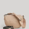 Mulher Pepe Jeans Bolsas E Mochilas>Bolsa De Ombro De Couro Com Logo