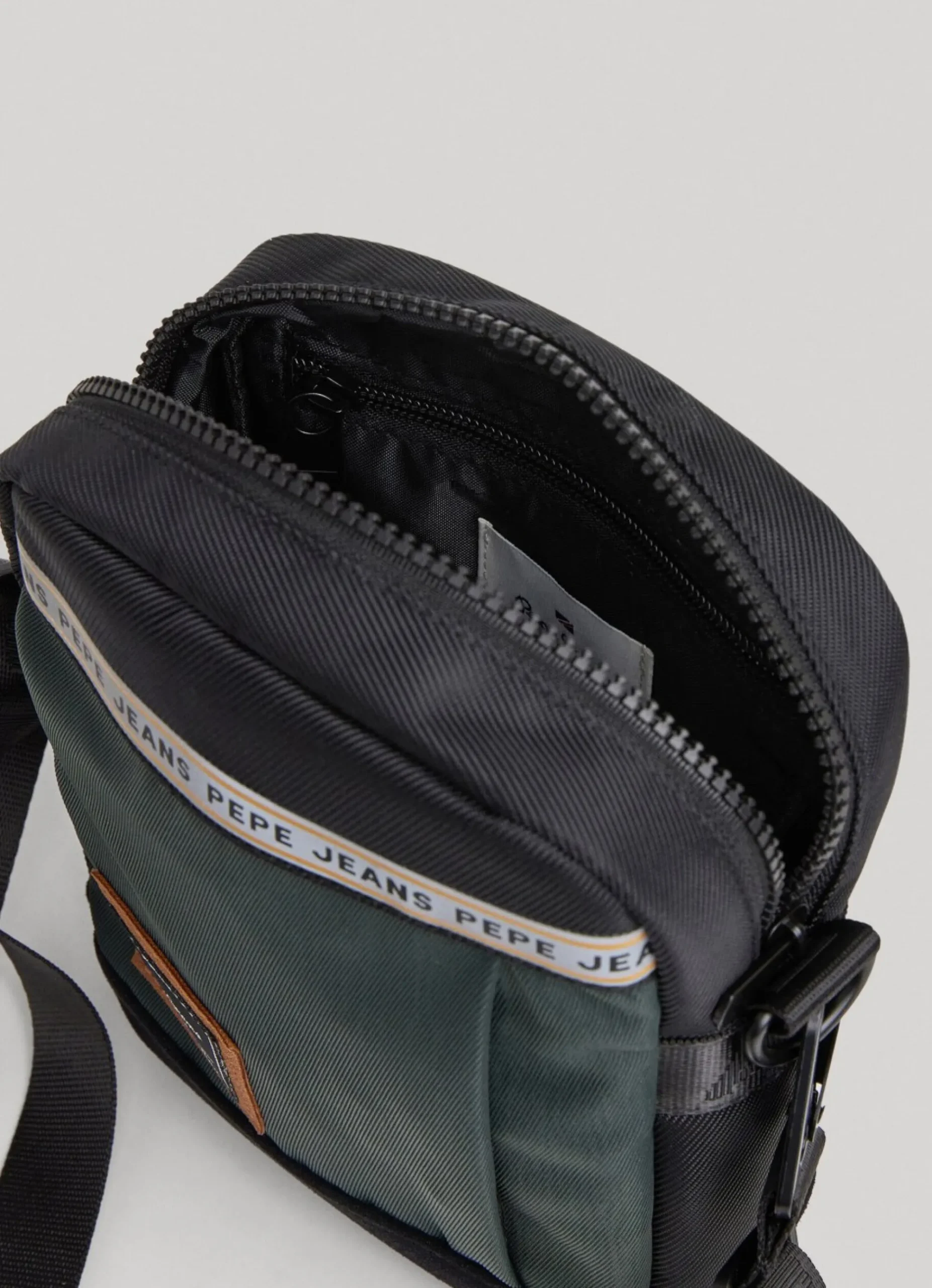 Homem Pepe Jeans Mochilas E Sacos>Bolsa De Ombro Tecido Combinado