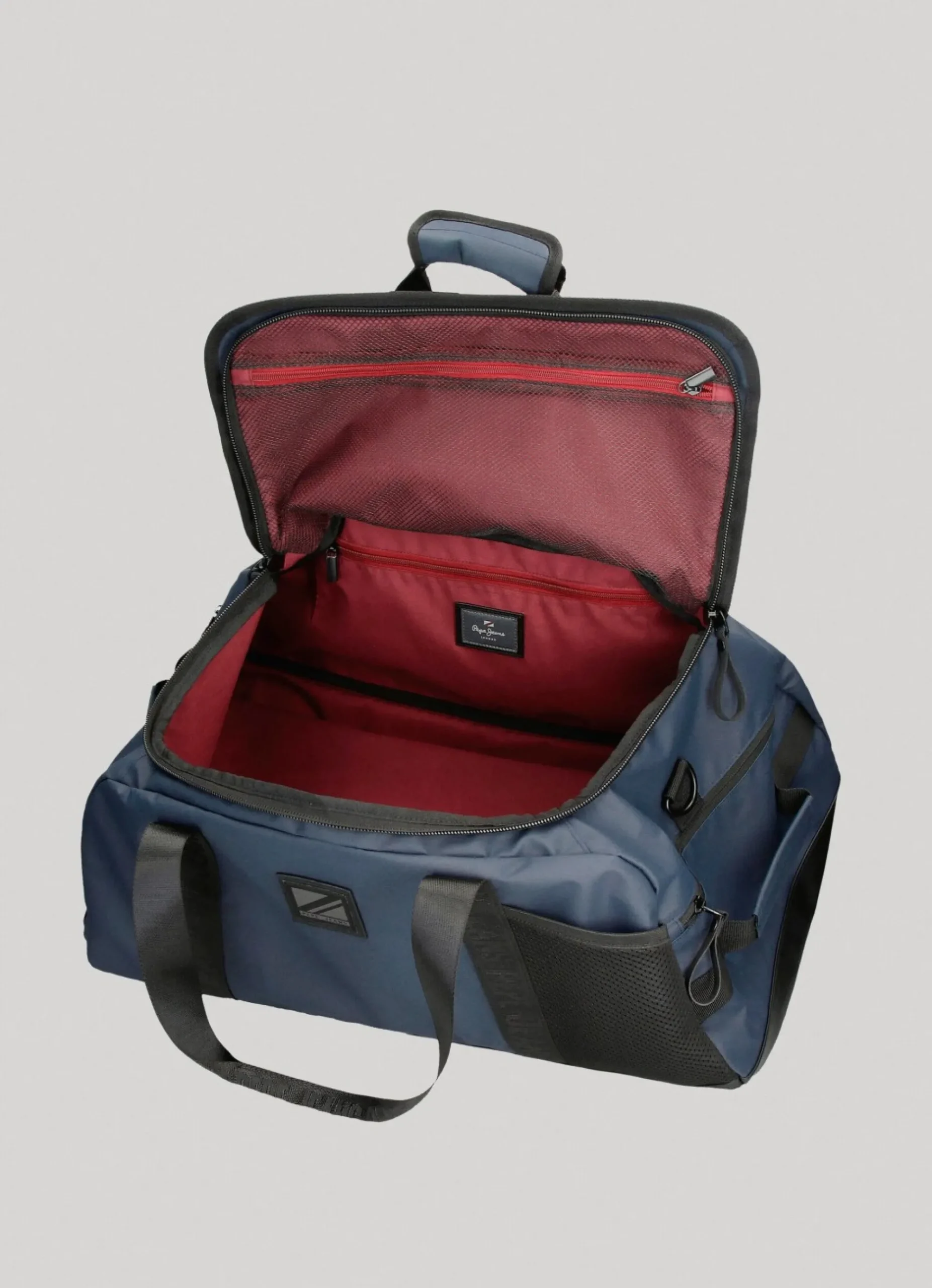 Homem Pepe Jeans Mochilas E Sacos>Bolsa De Viagem Tecido Combinado