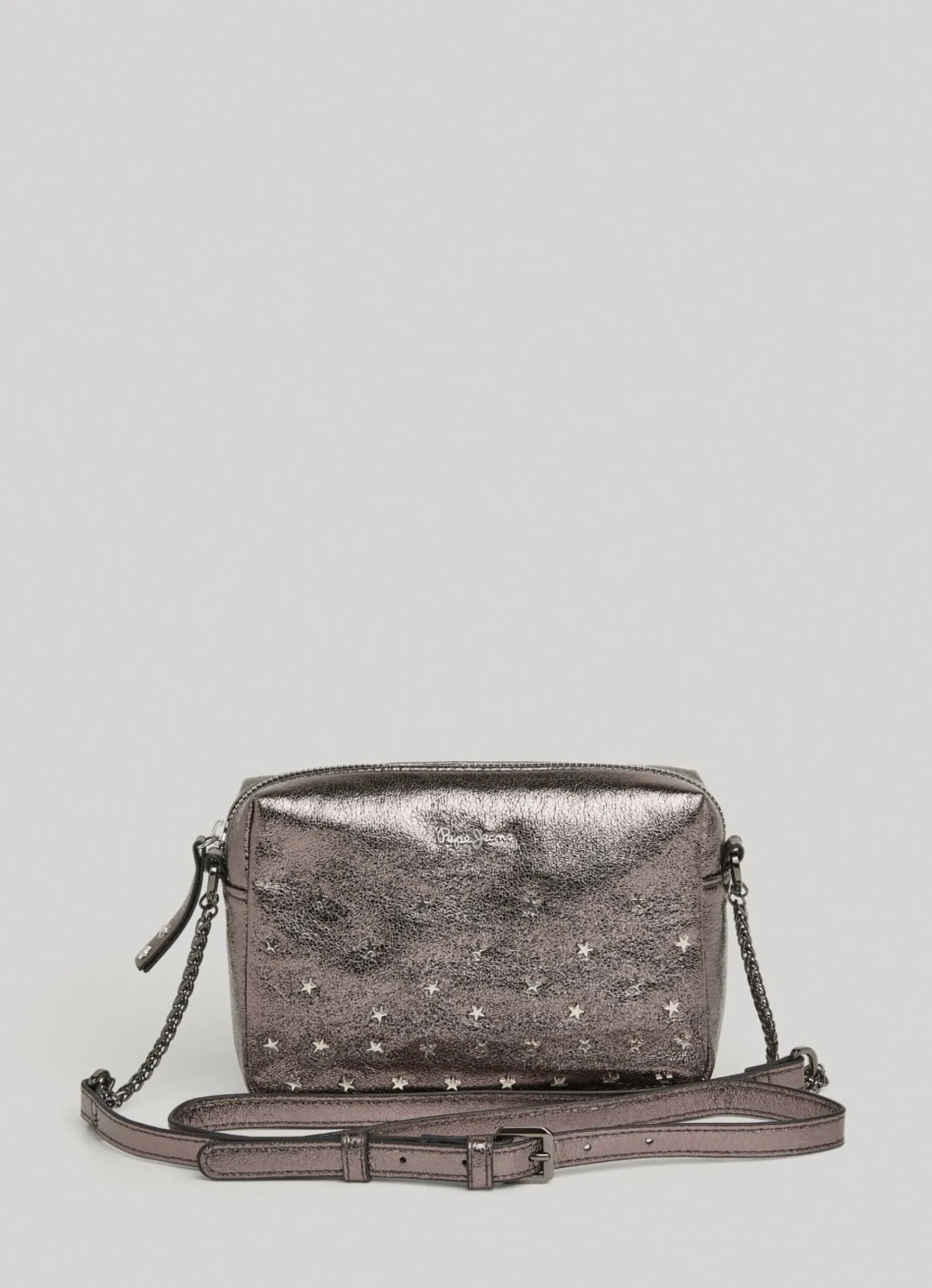 Mulher Pepe Jeans Bolsas E Mochilas>Bolsa Para Camera Metalizada