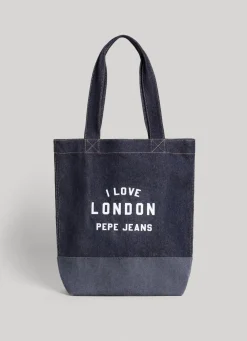 Mulher Pepe Jeans Bolsas E Mochilas>Bolsa Tote Em Tecido