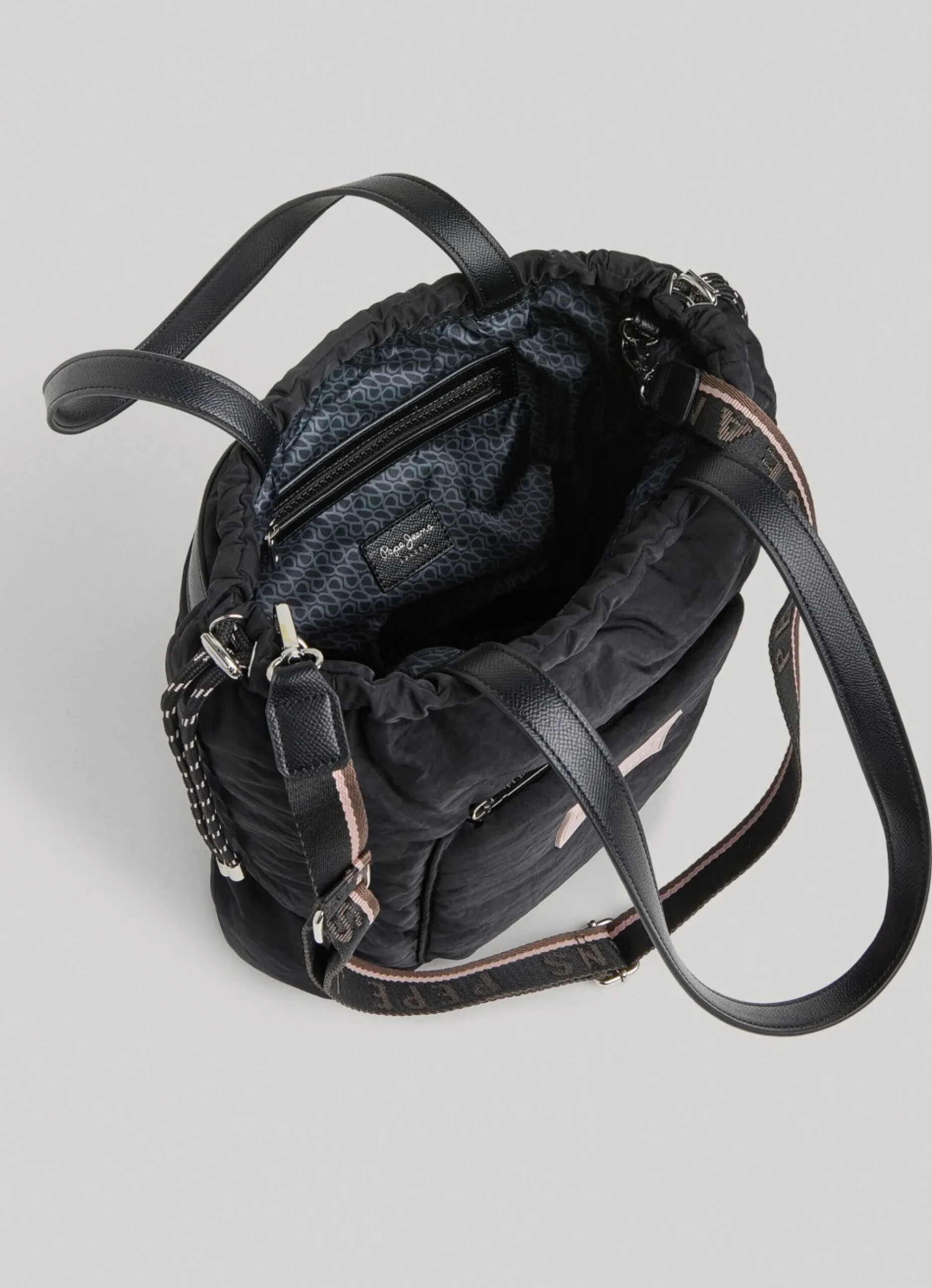 Mulher Pepe Jeans Bolsas E Mochilas>Bolsa Tote Em Tecido Leve