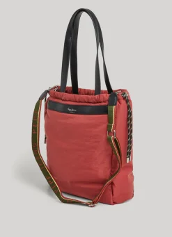 Mulher Pepe Jeans Bolsas E Mochilas>Bolsa Tote Em Tecido Leve