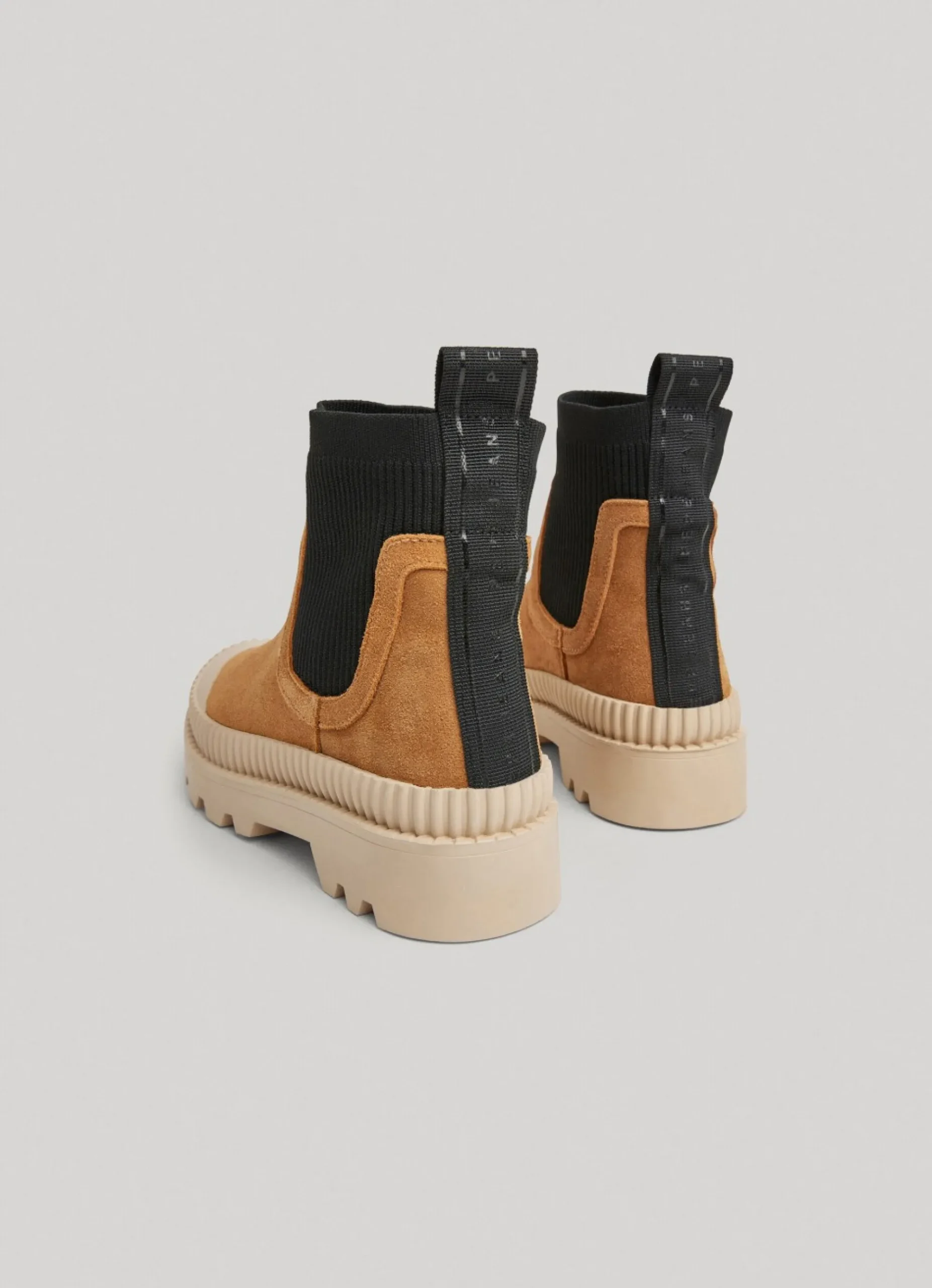 Mulher Pepe Jeans Botas E Sapatos>Bota Cano Medio Detalhe Meia
