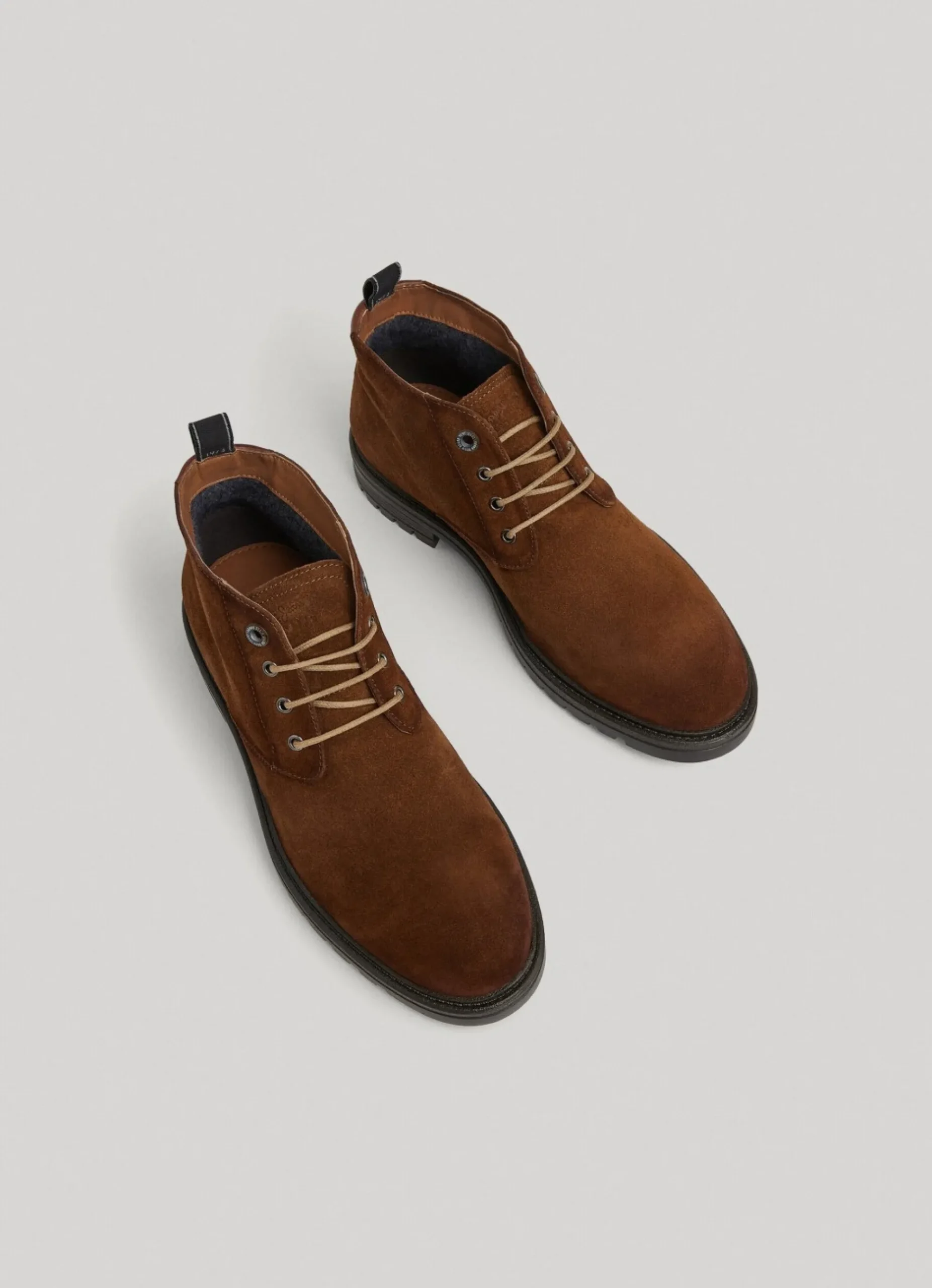 Homem Pepe Jeans Botas E Sapatos>Botas Cano Baixo Em Camurca