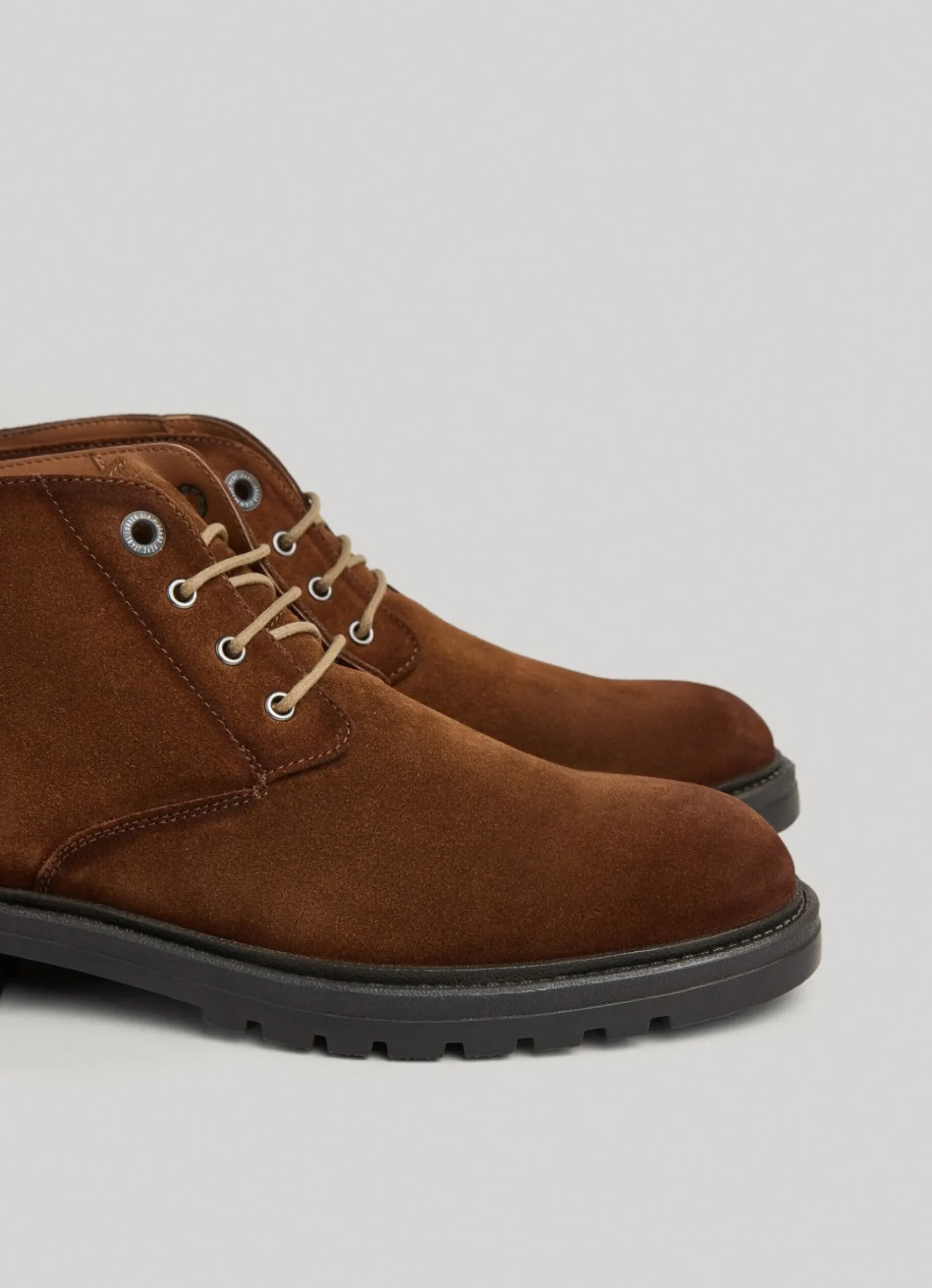 Homem Pepe Jeans Botas E Sapatos>Botas Cano Baixo Em Camurca