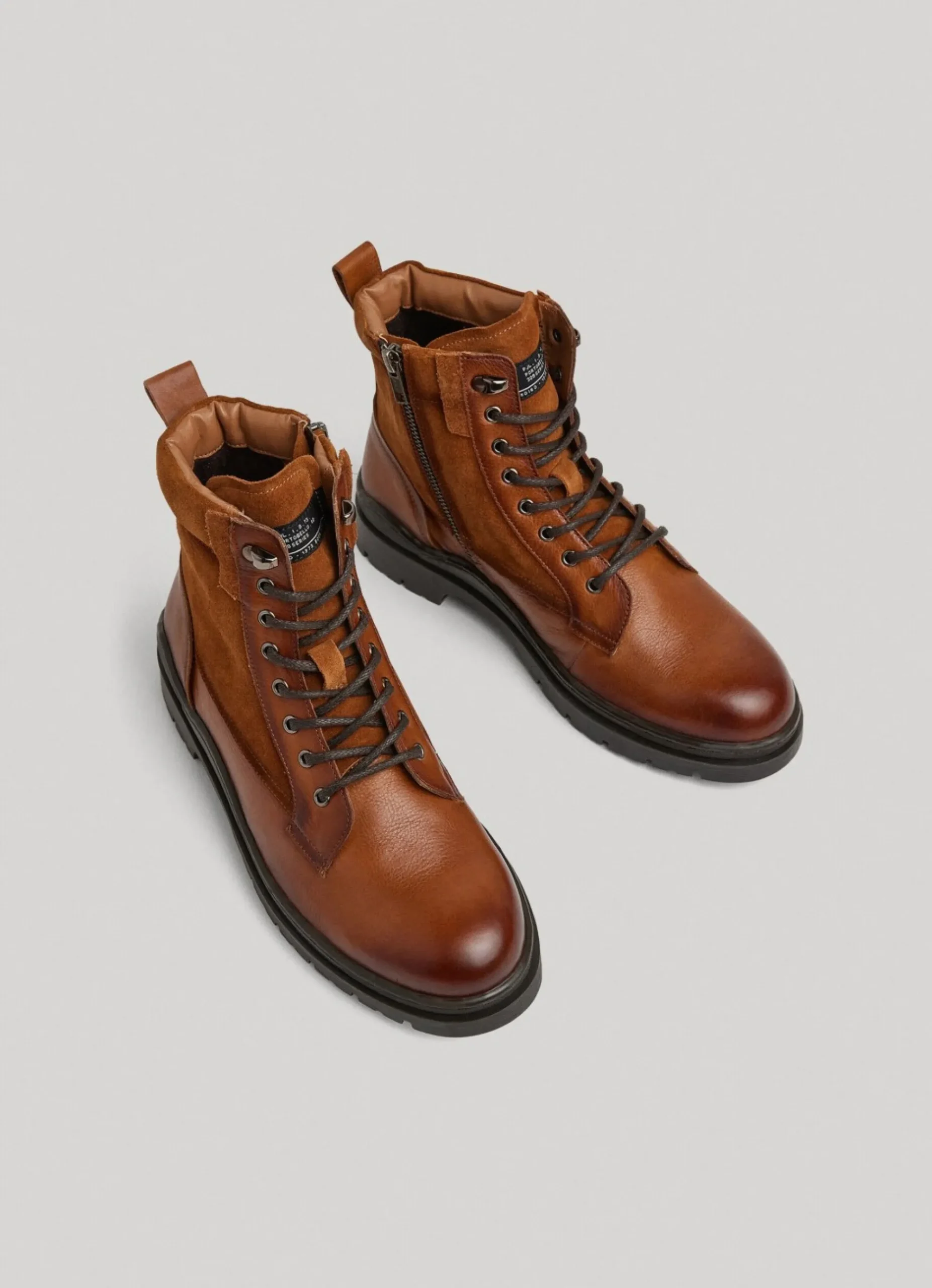 Homem Pepe Jeans Botas E Sapatos>Botas Cano Medio Com Cordoes