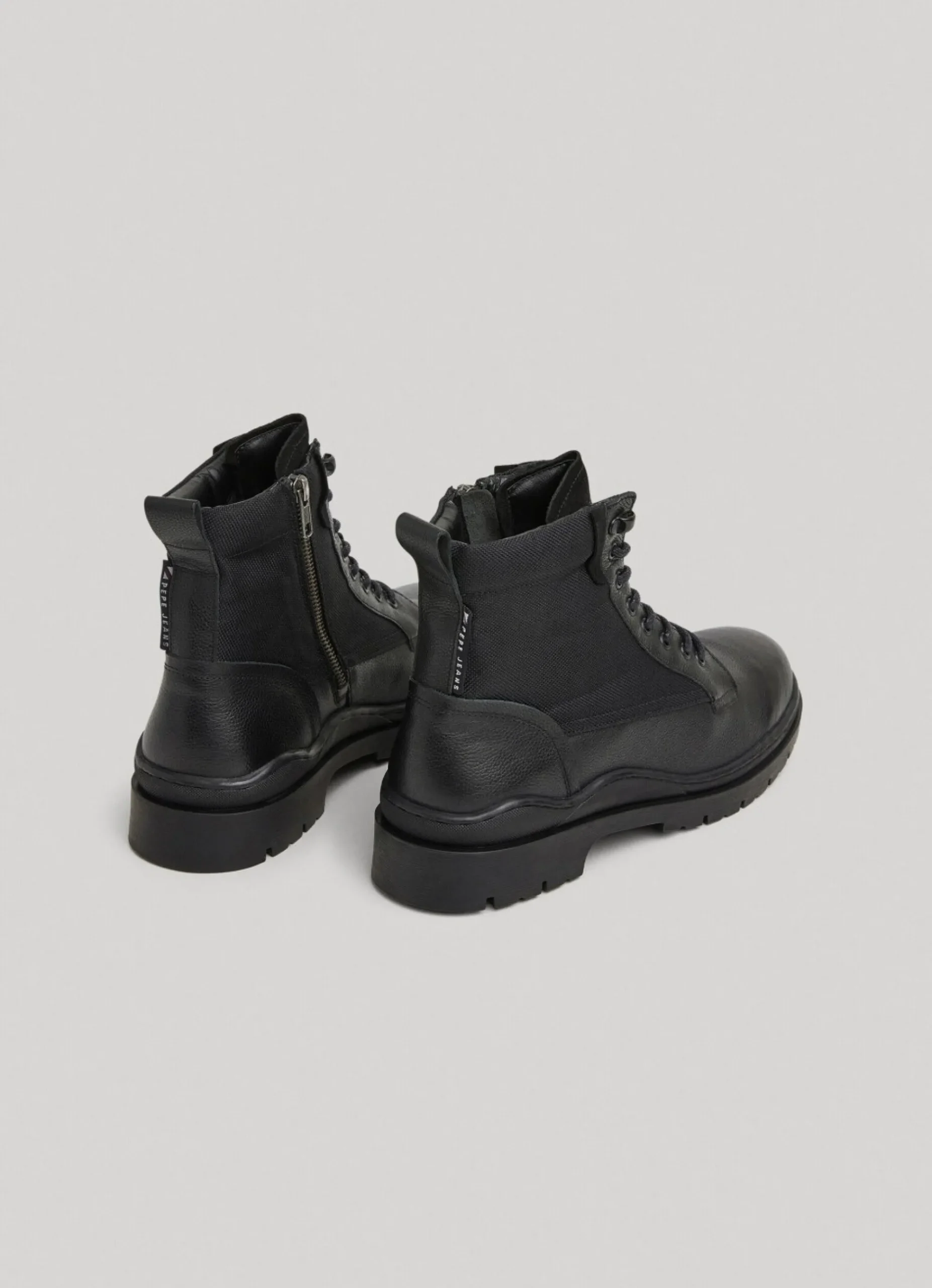Homem Pepe Jeans Botas E Sapatos>Botas Cano Medio Tecido Combinado