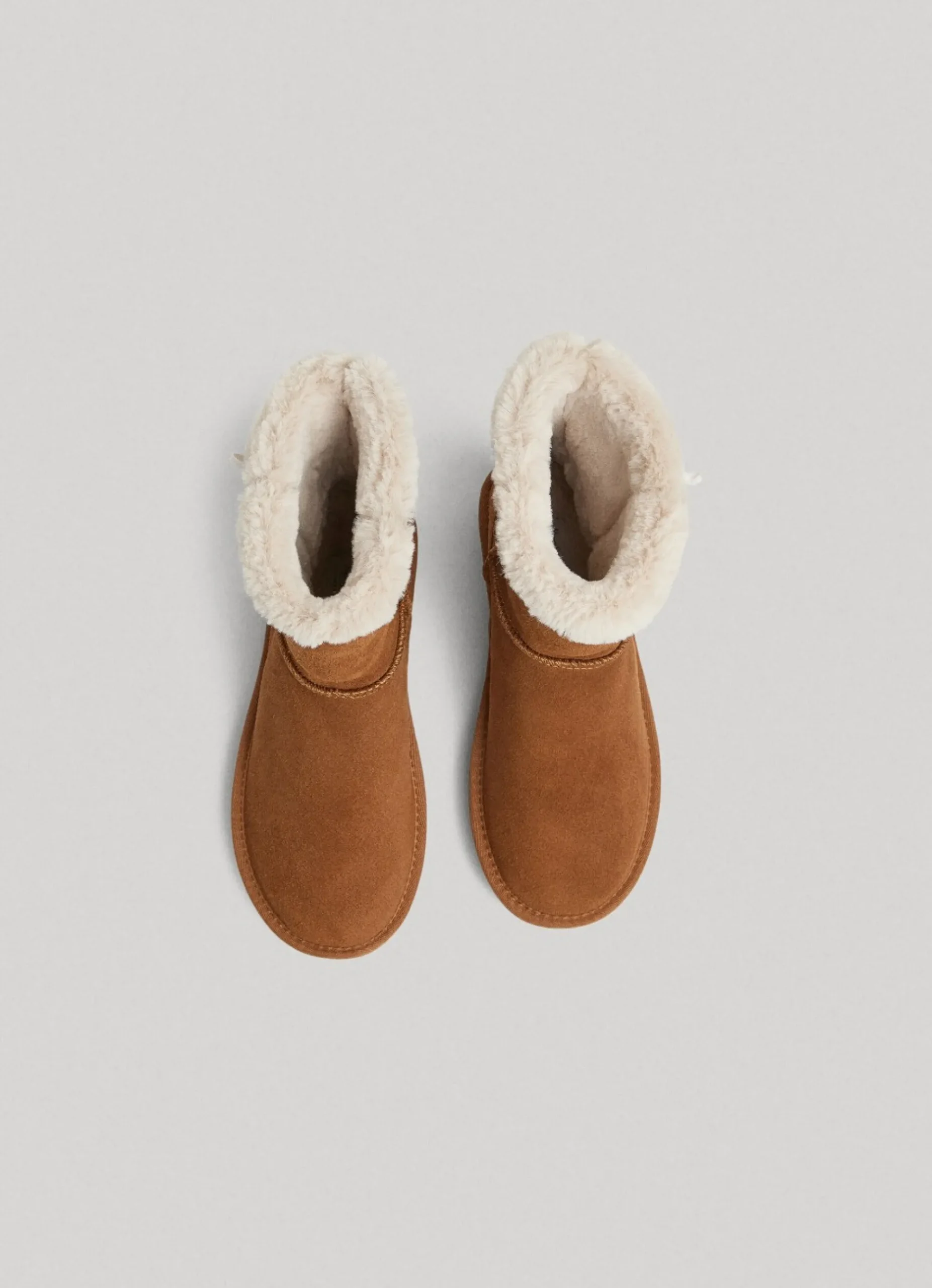 Mulher Pepe Jeans Botas E Sapatos>Botas De Camurca Cano Medio