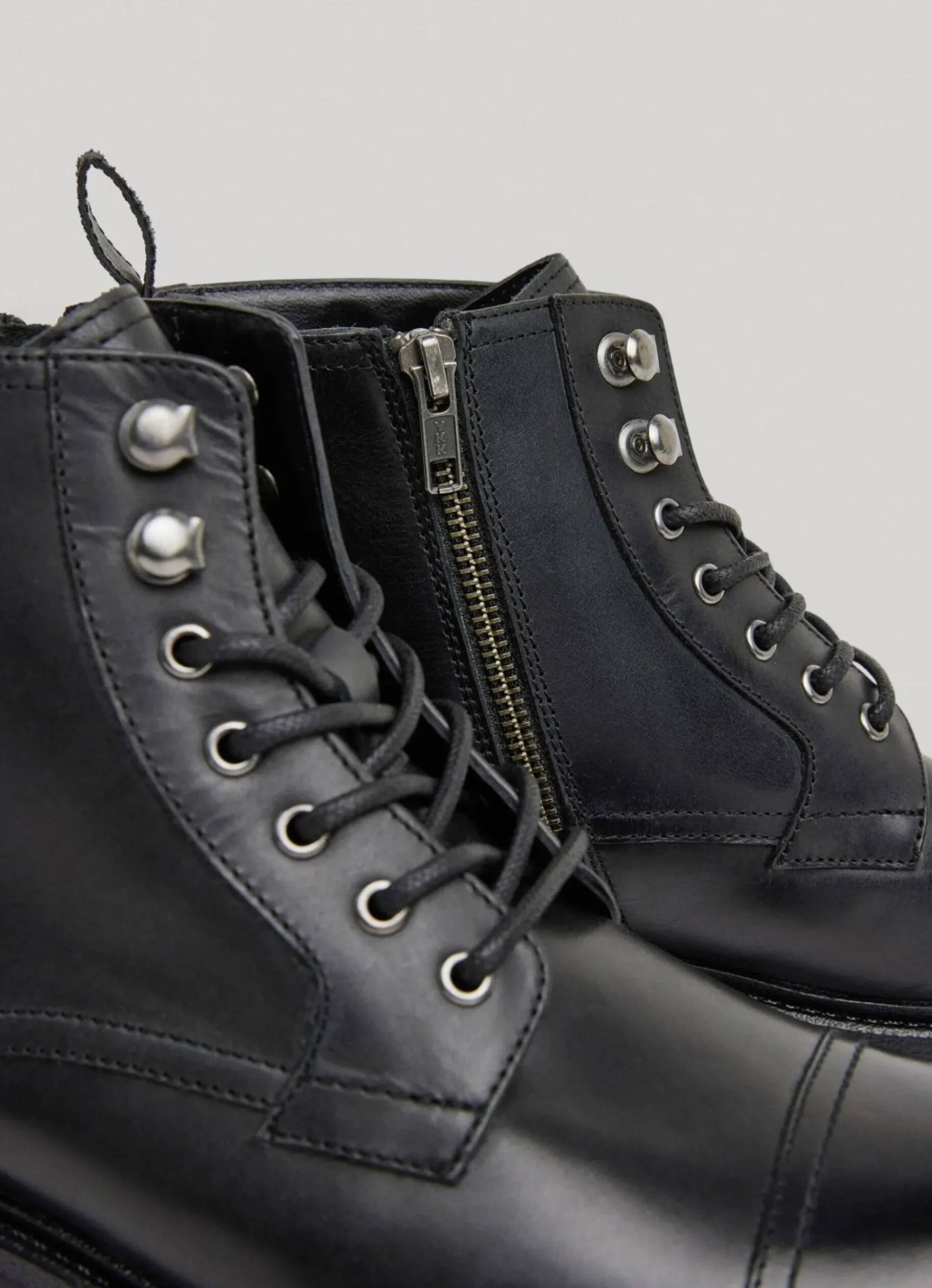 Homem Pepe Jeans Botas E Sapatos>Botas De Couro De Cano Medio