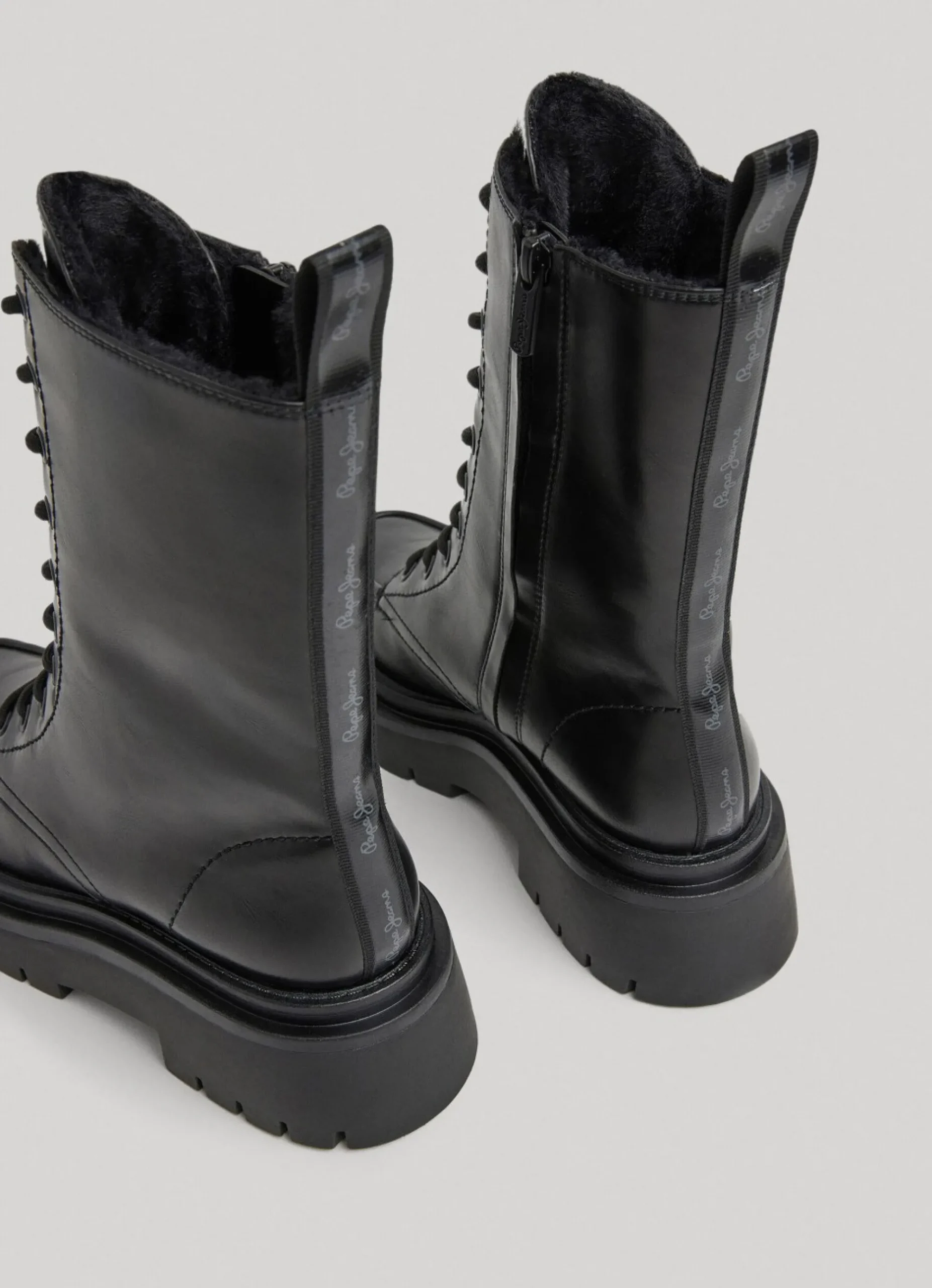 Mulher Pepe Jeans Botas E Sapatos>Botas Utility Cano Medio