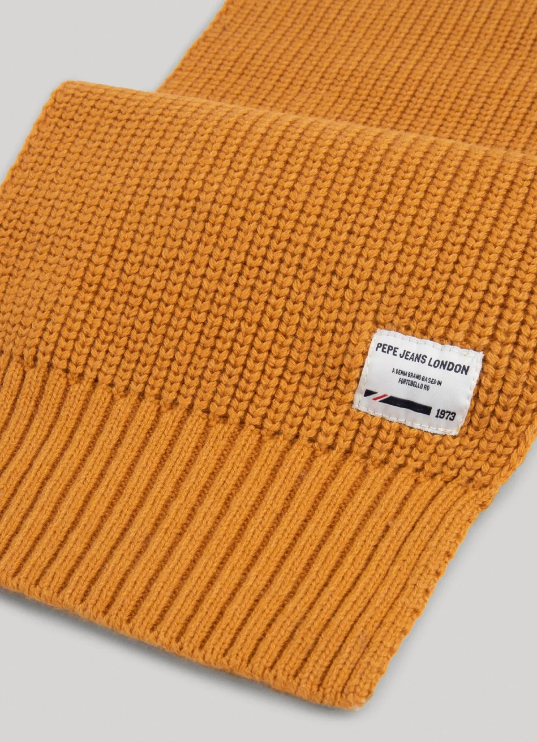 Rapaz Pepe Jeans Acessórios>Cachecol Em Tecido Canelado