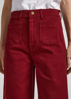 Mulher Pepe Jeans Calças>Calças 5 Bolsos Relaxed Fit