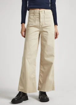Mulher Pepe Jeans Calças>Calças 5 Bolsos Relaxed Fit