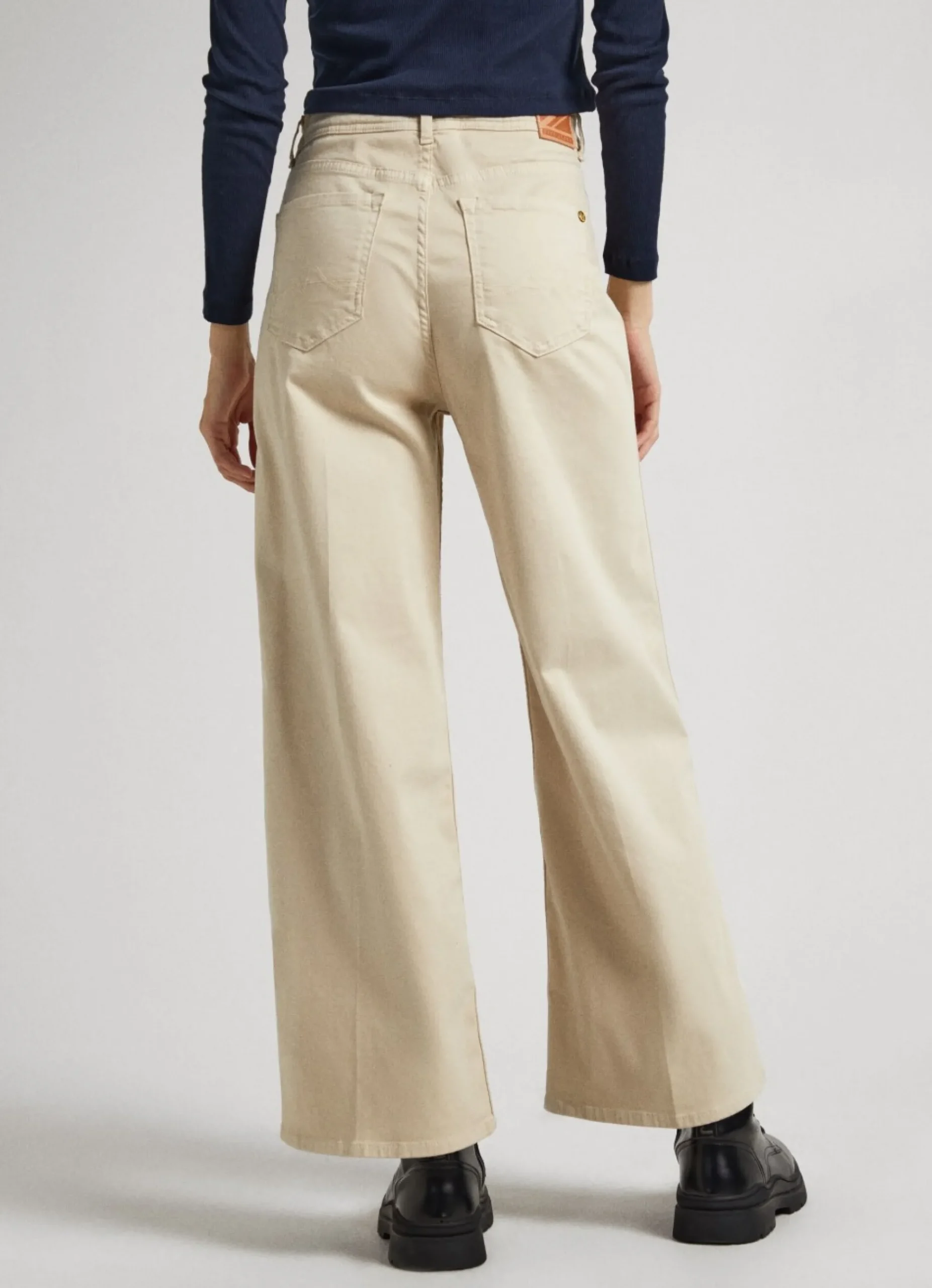 Mulher Pepe Jeans Calças>Calças 5 Bolsos Relaxed Fit