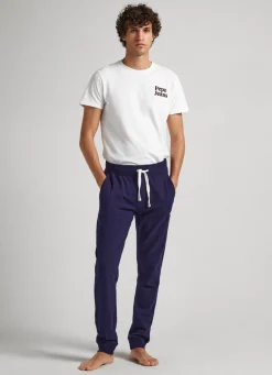 Homem Pepe Jeans Underwear>Calças Algodao Logo Estampado