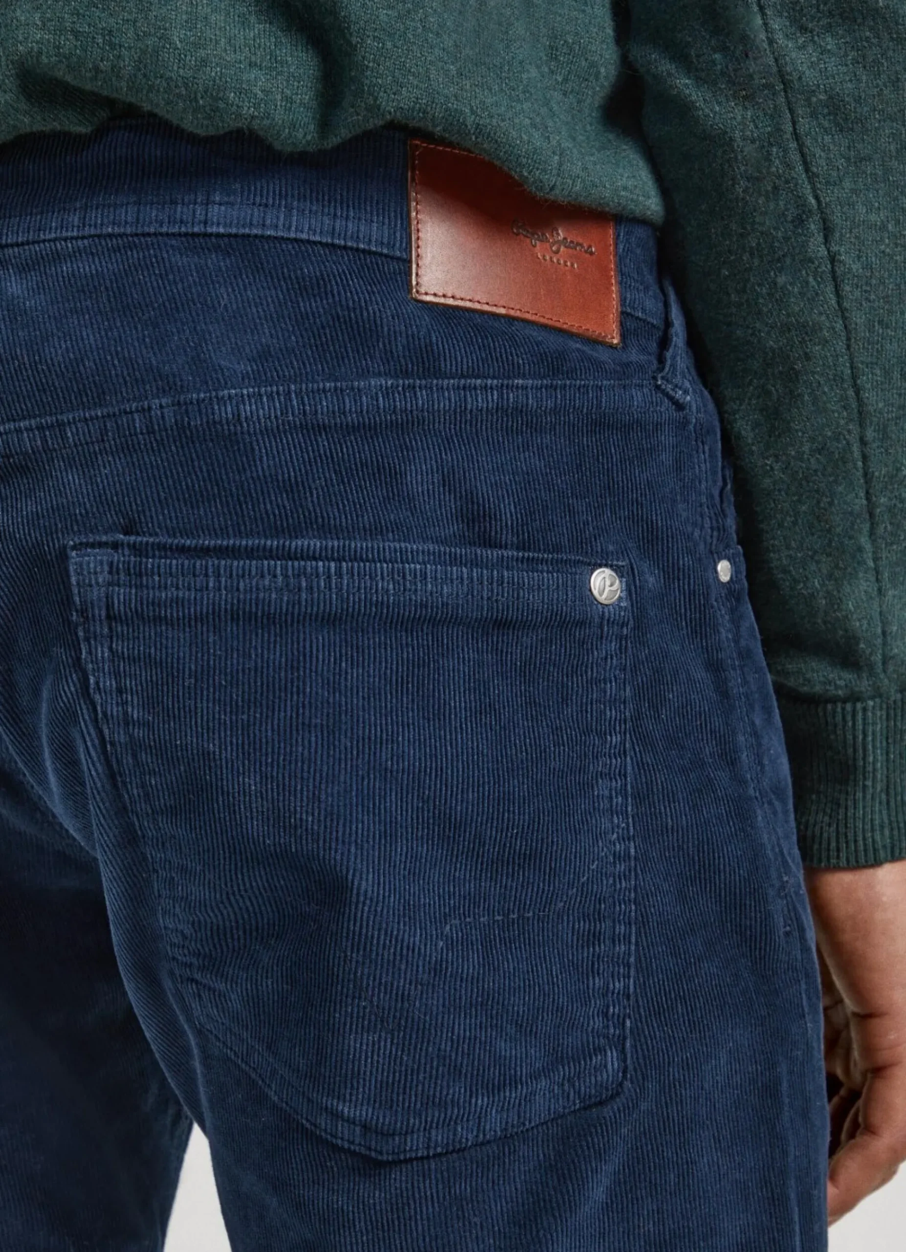 Homem Pepe Jeans Calças>Calças Bombazina Loose Fit Alban