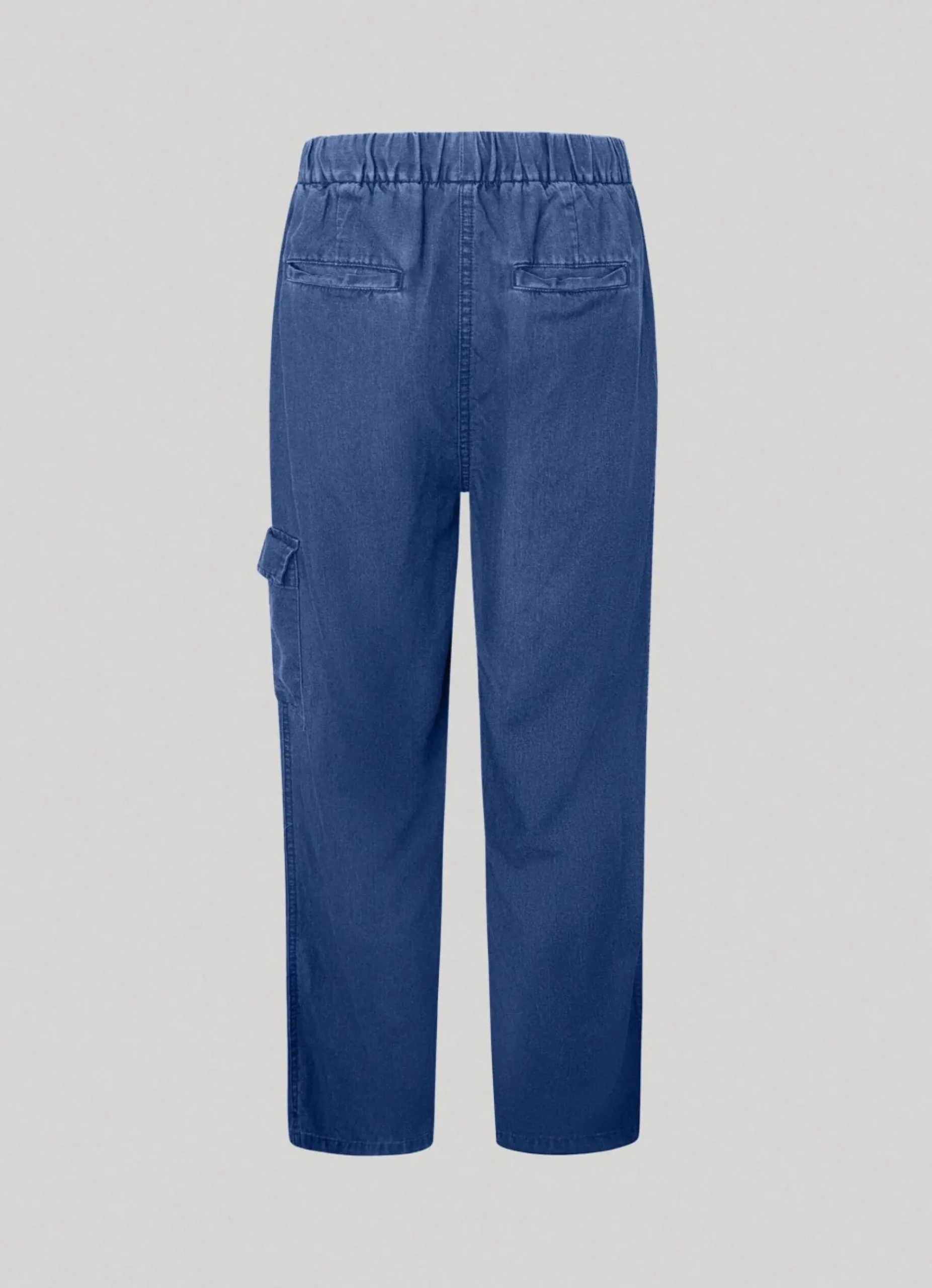 Mulher Pepe Jeans Calças>Calças Cargo Chambray