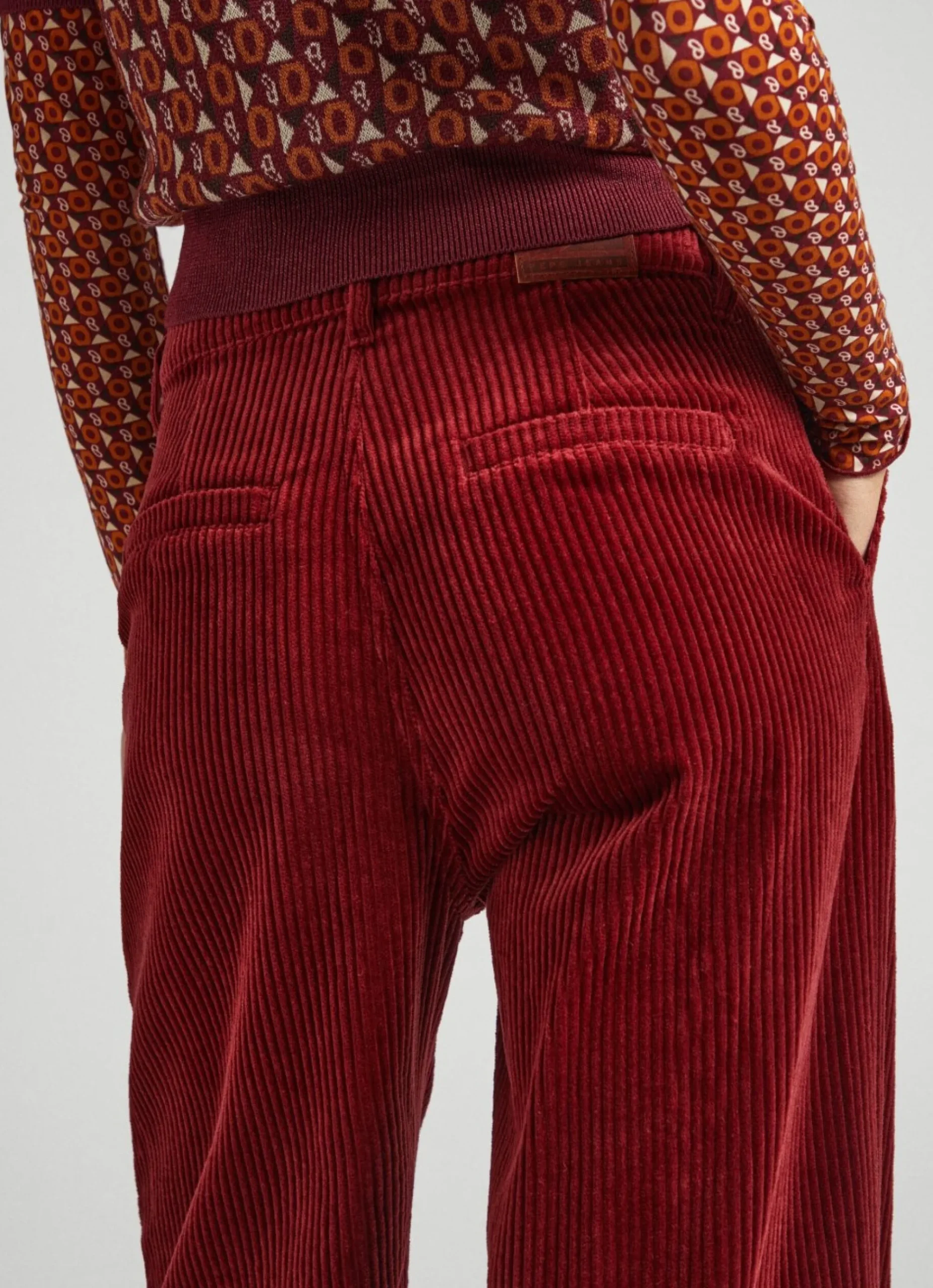 Mulher Pepe Jeans Calças>Calças Chino Bombazina