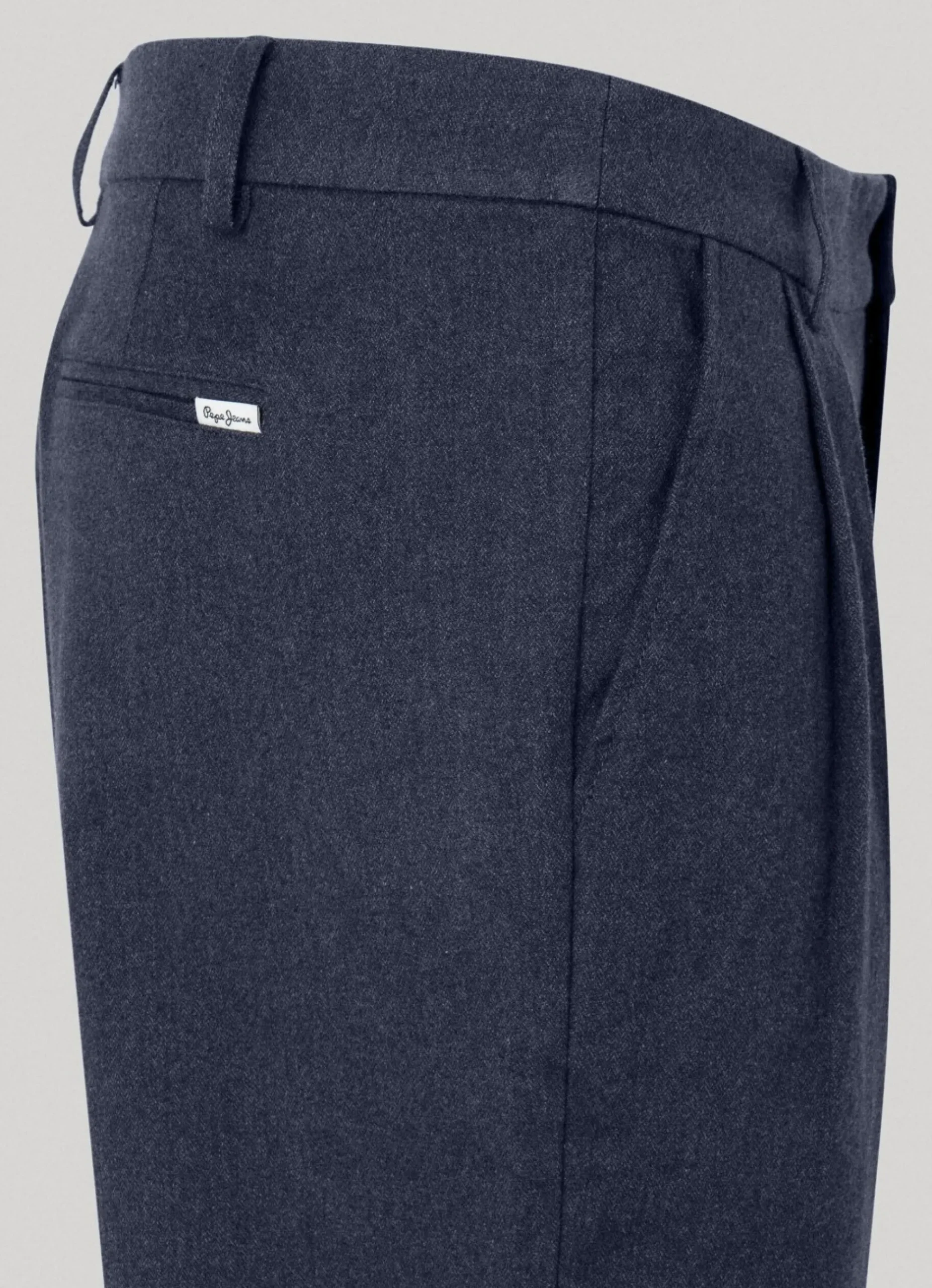 Homem Pepe Jeans Calças>Calças Chino Espinha De Peixe