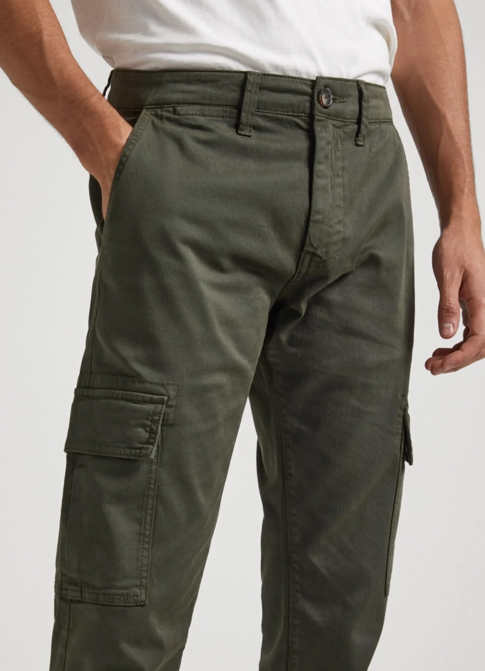 Homem Pepe Jeans Calças>Calças Chino Regular Fit Sean