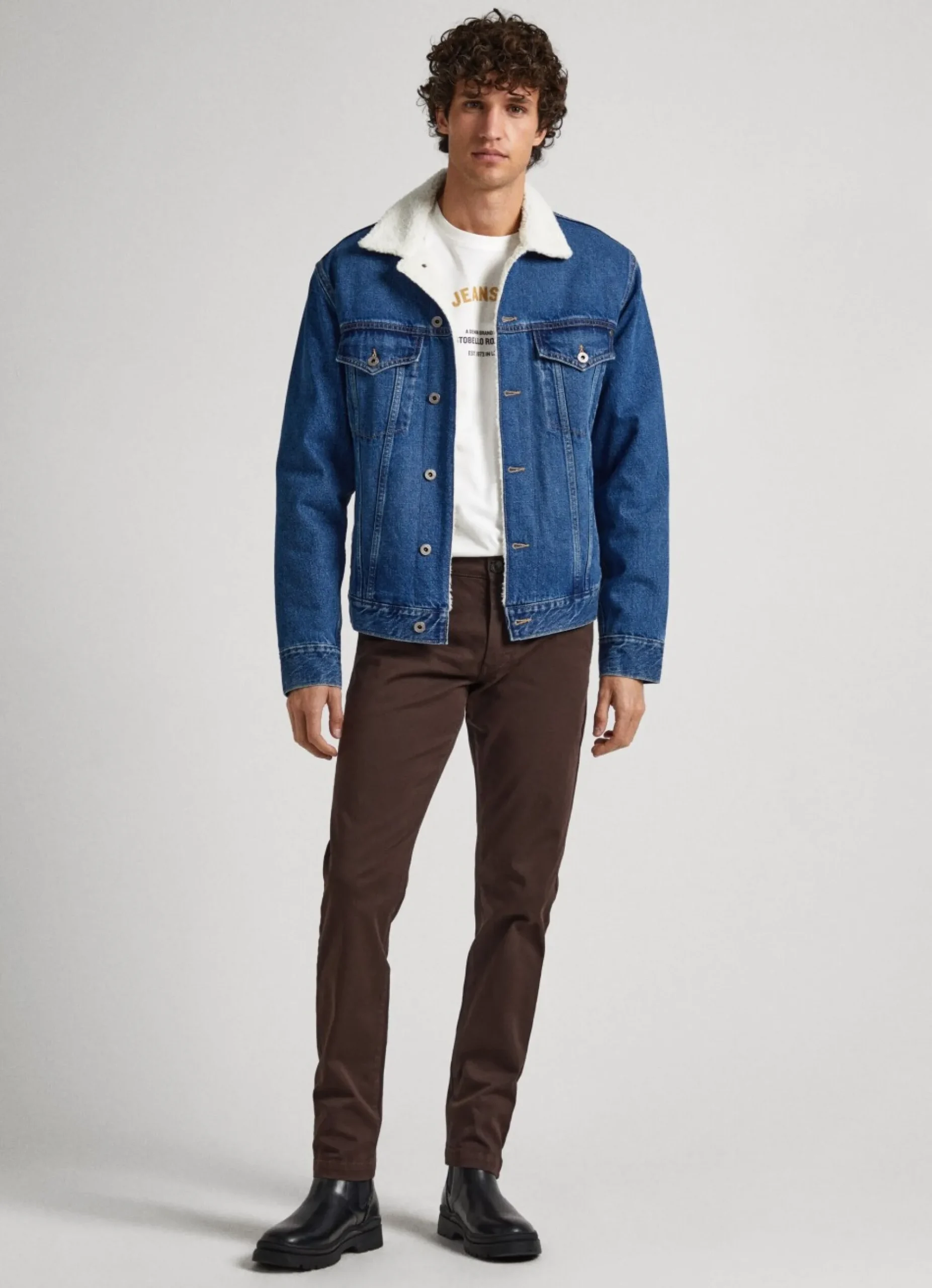 Homem Pepe Jeans Calças>Calças Chino Slim Charly