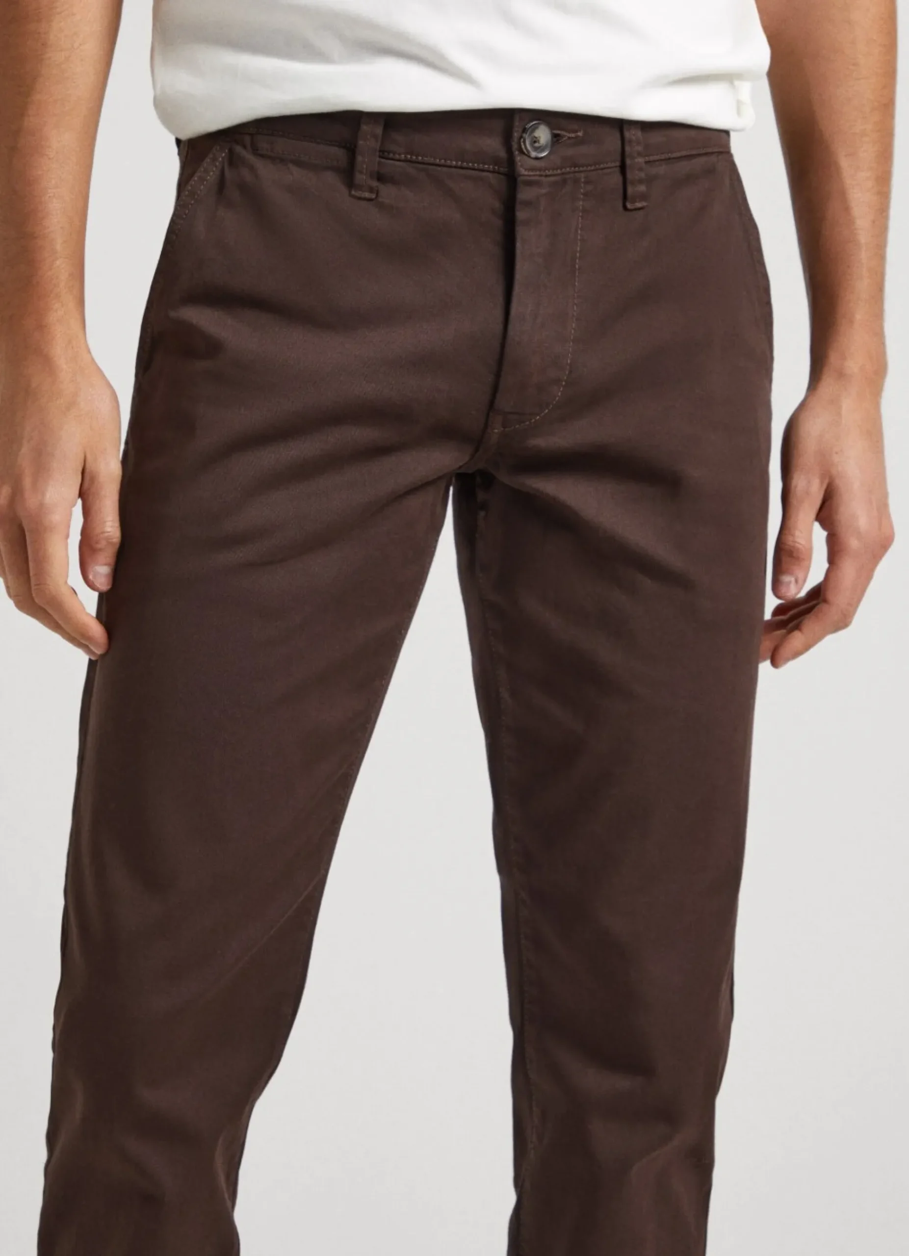 Homem Pepe Jeans Calças>Calças Chino Slim Charly