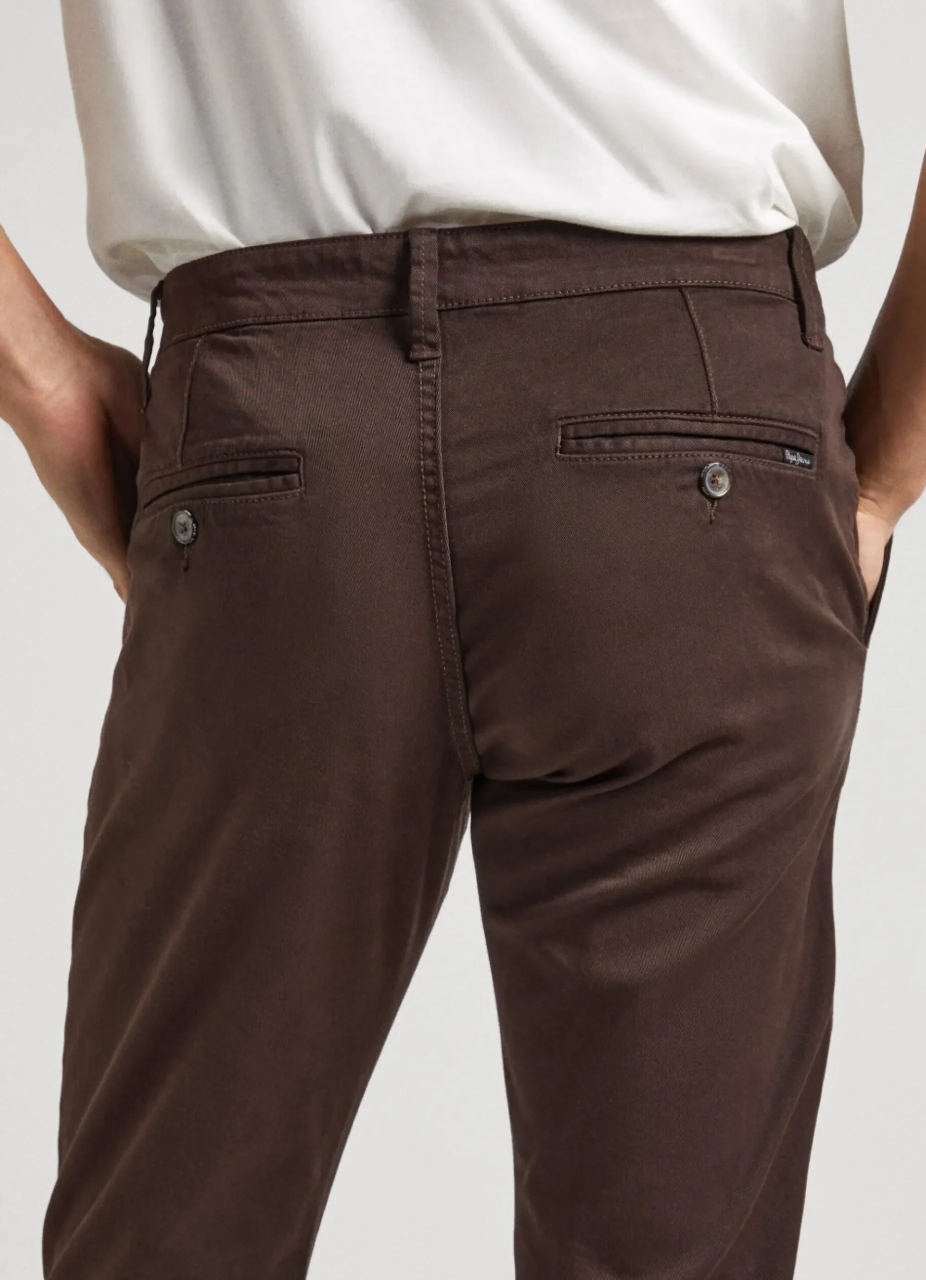 Homem Pepe Jeans Calças>Calças Chino Slim Charly