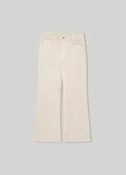 Rapariga Pepe Jeans Calças>Calças Com 5 Bolsos De Veludo