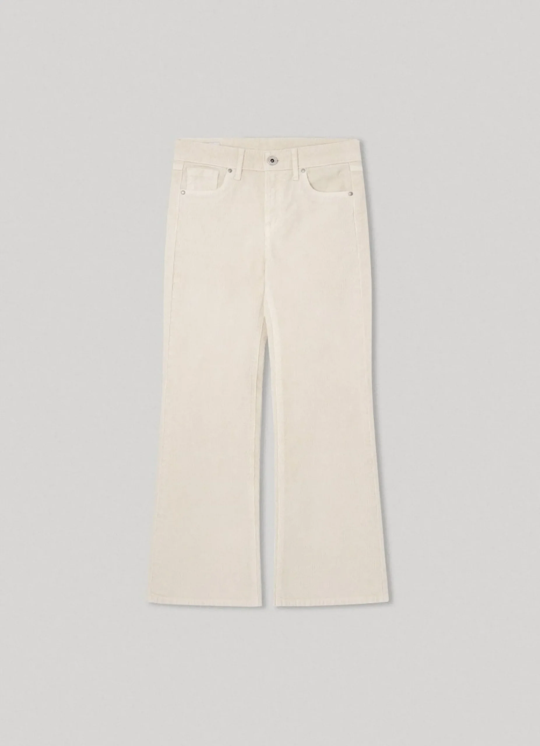 Rapariga Pepe Jeans Calças>Calças Com 5 Bolsos De Veludo