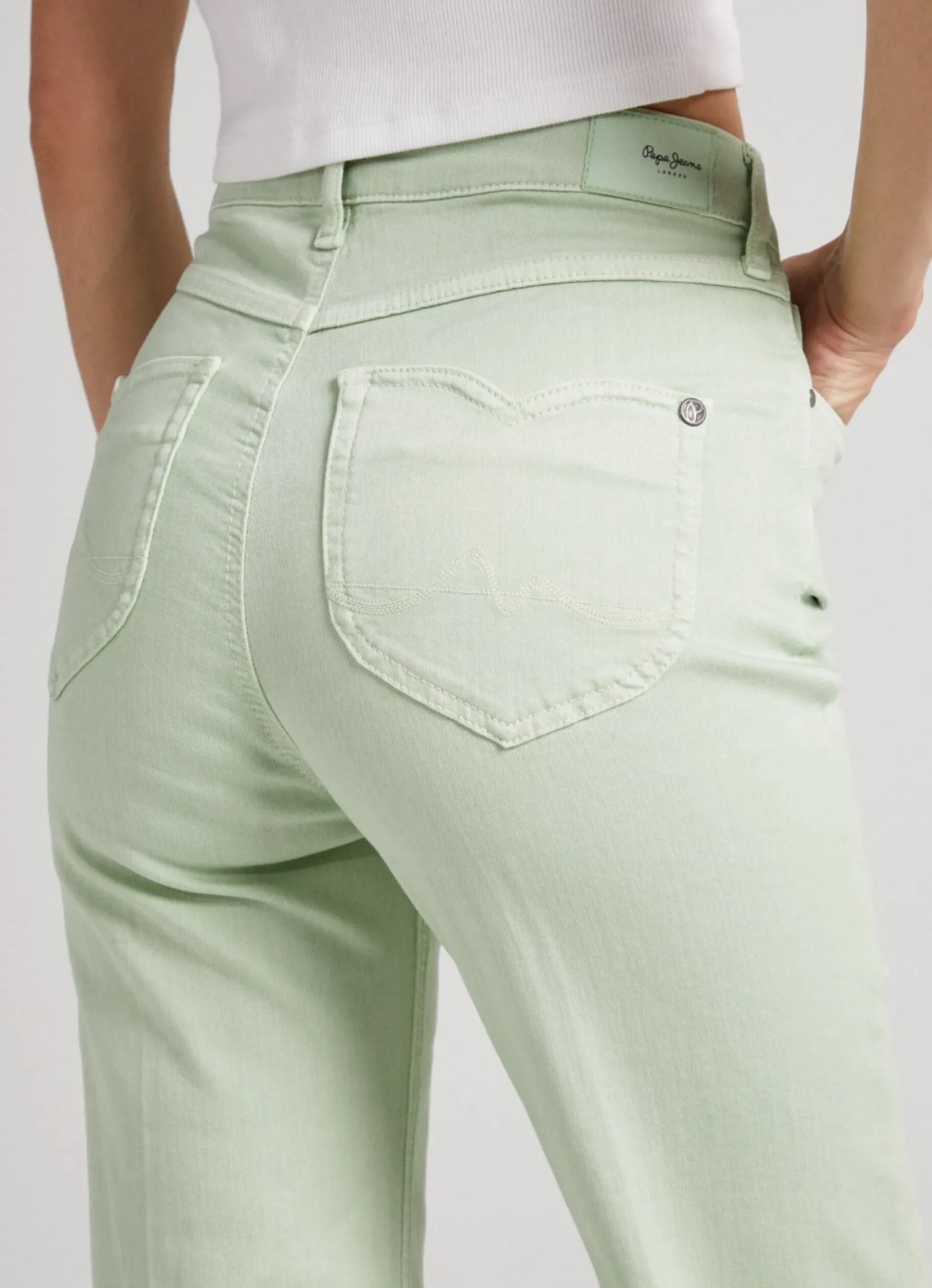 Mulher Pepe Jeans Calças>Calças Flare-Fit De 5 Bolsos