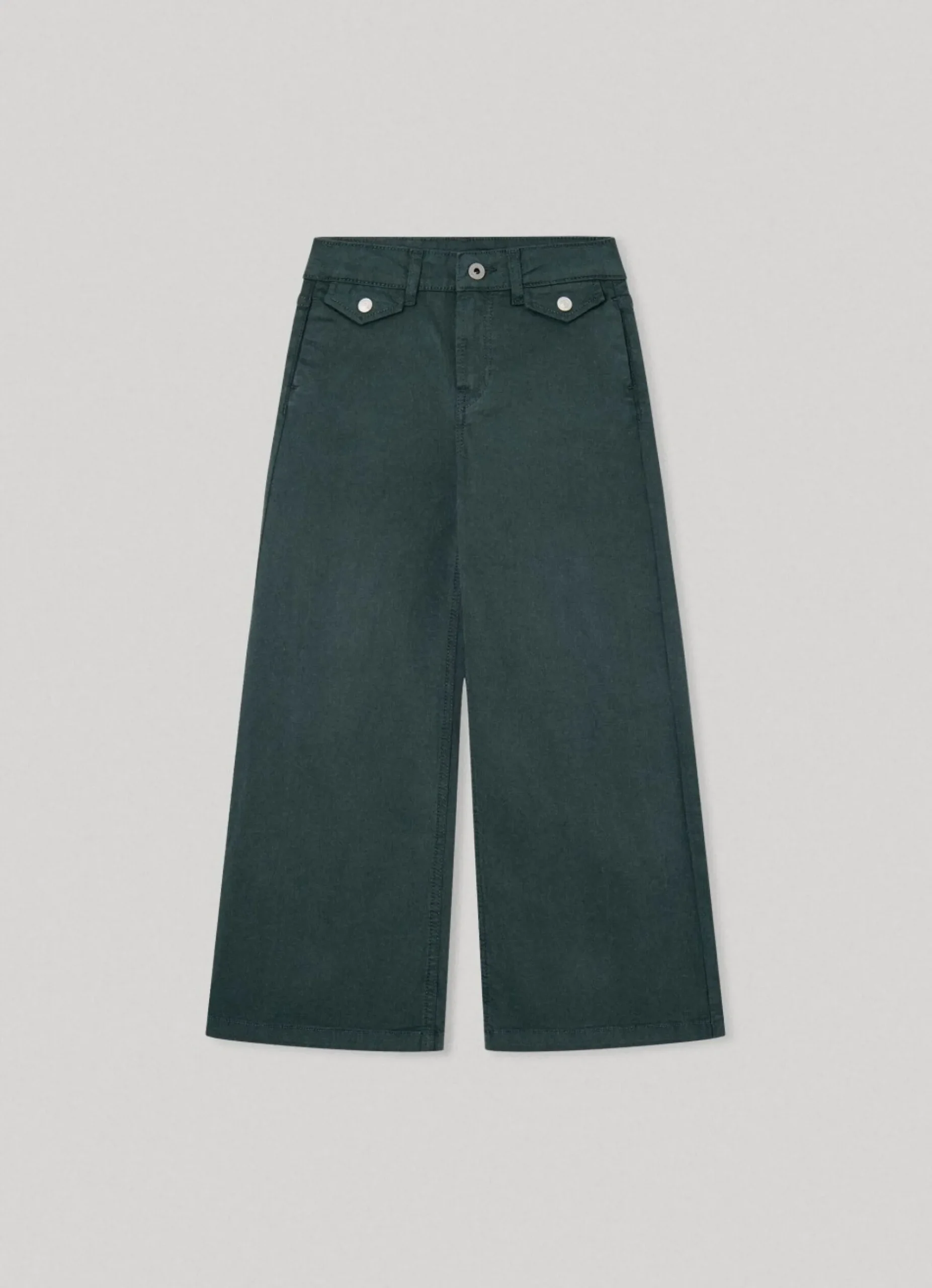 Rapariga Pepe Jeans Calças>Calças Palazzo Sarja Elastica