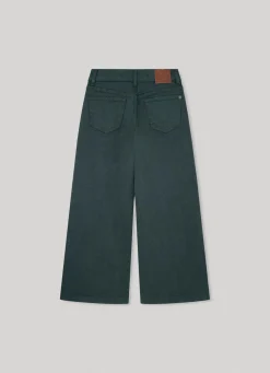 Rapariga Pepe Jeans Calças>Calças Palazzo Sarja Elastica