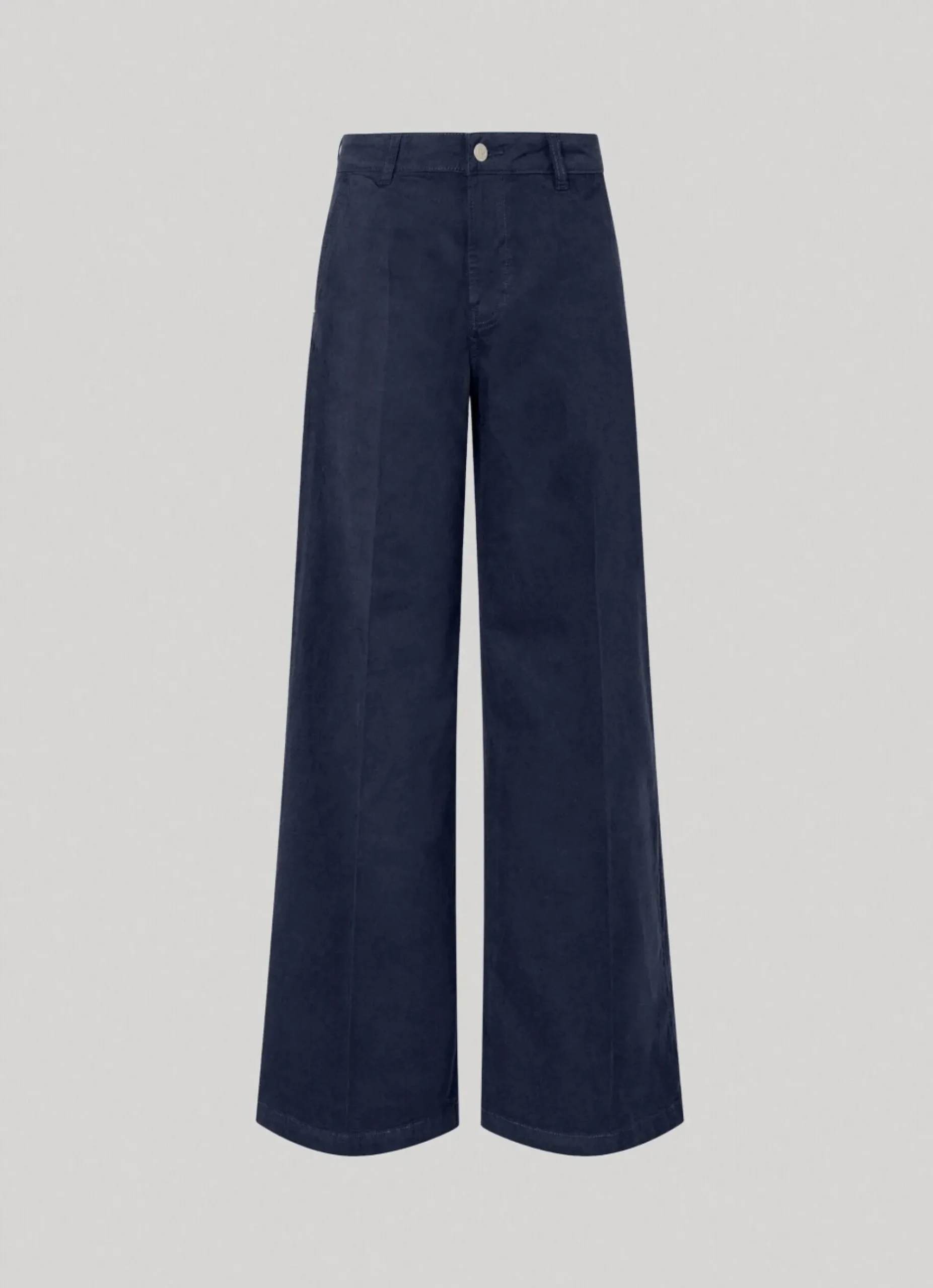 Mulher Pepe Jeans Calças>Calças Palazzo Sarja Elastica
